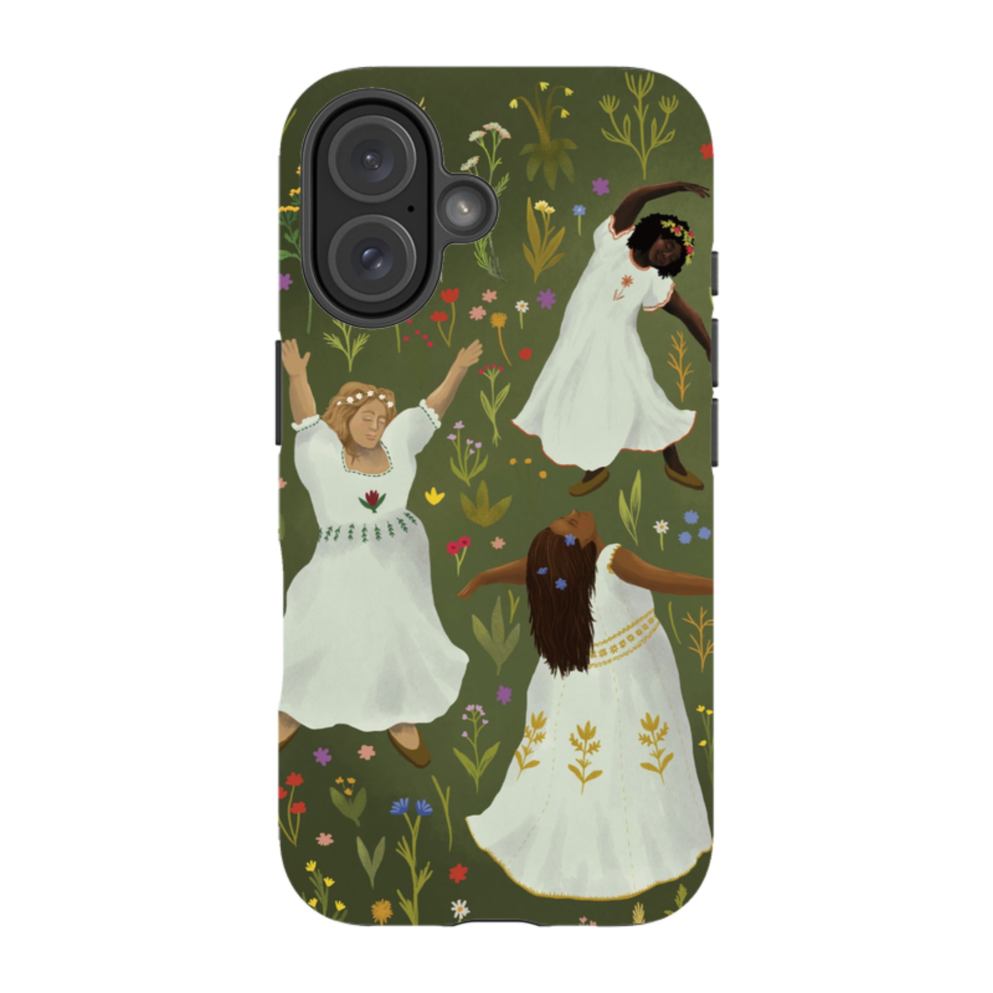 iPhone Tough Case - Folk Dance By Anna Stead