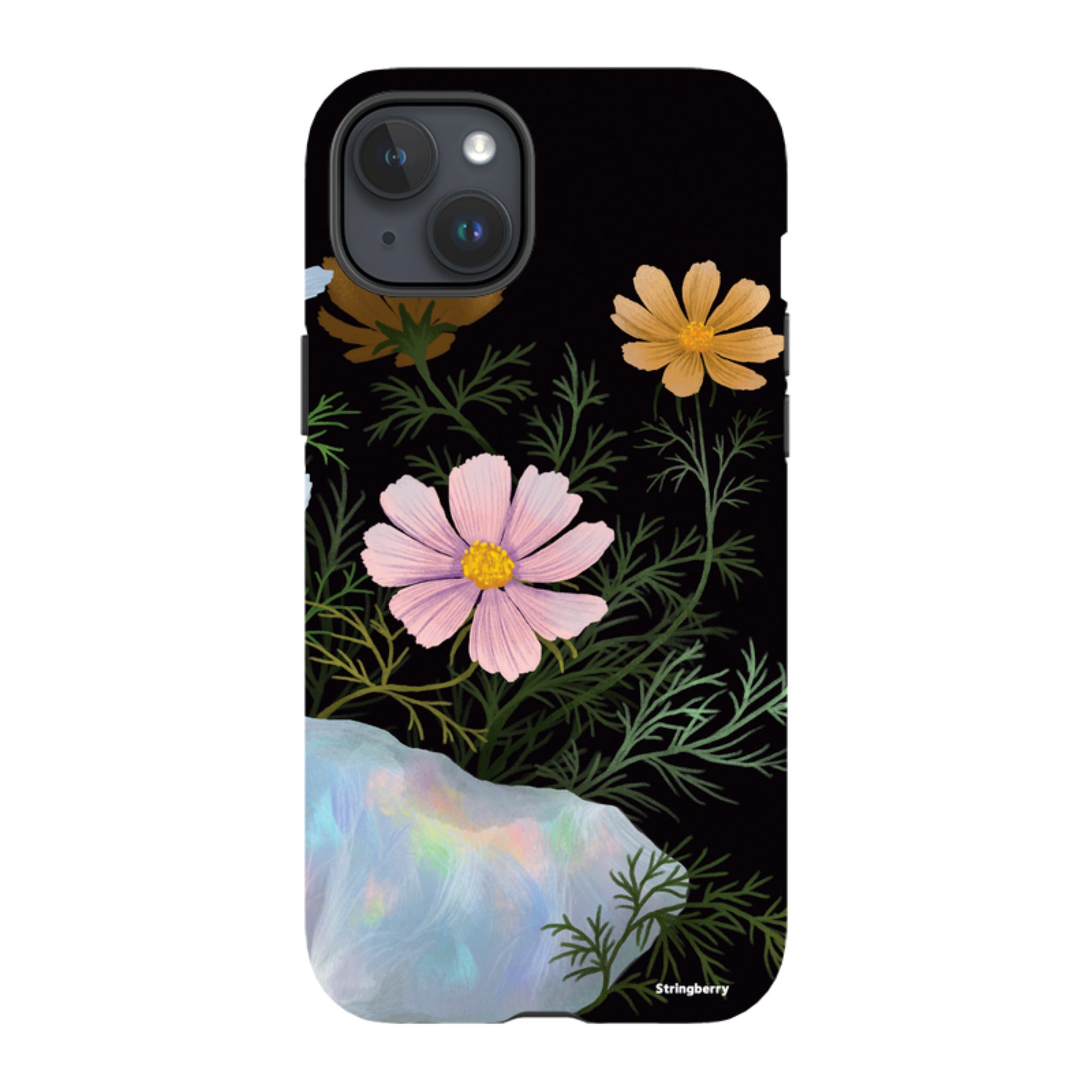iPhone MagSafe Tough Case - Opal and Cosmos By Anna Stead