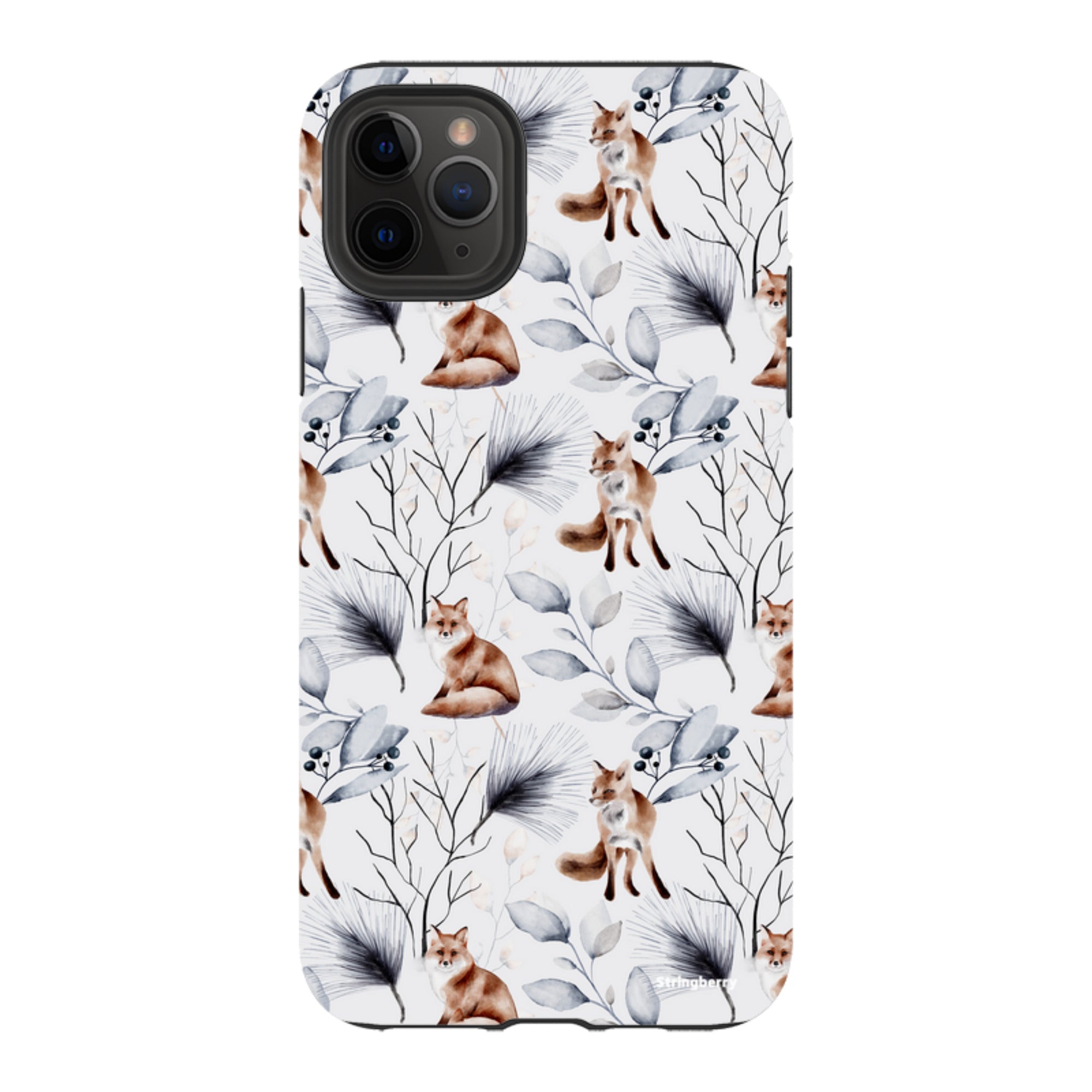 iPhone Tough Case - Foxy Xmas II