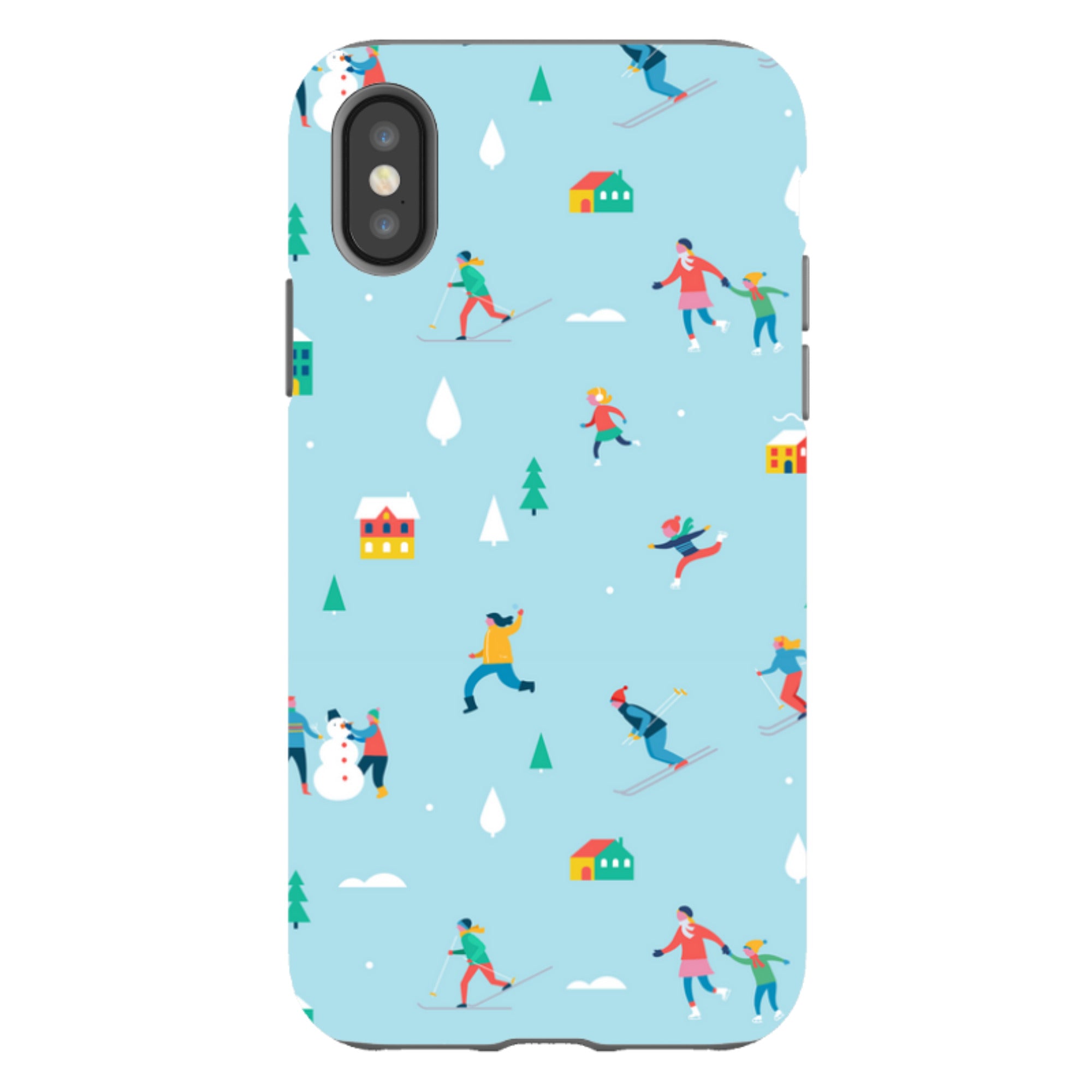 iPhone Tough Case - Winter Fun