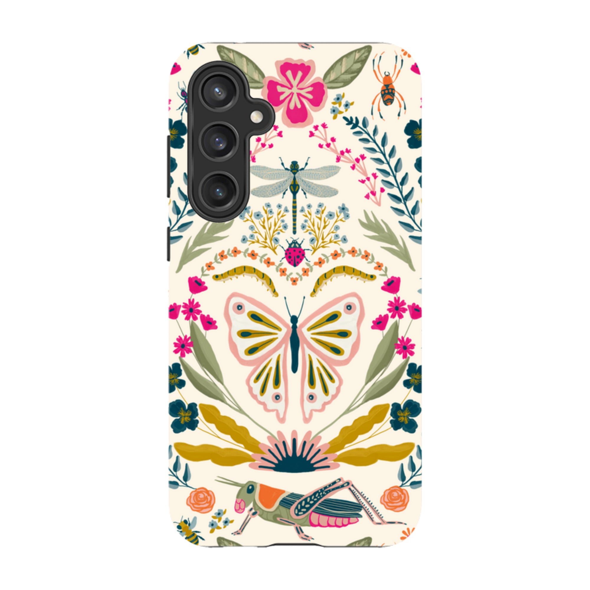 Samsung Tough Case - Butterfly Floral By Abby Jacobs