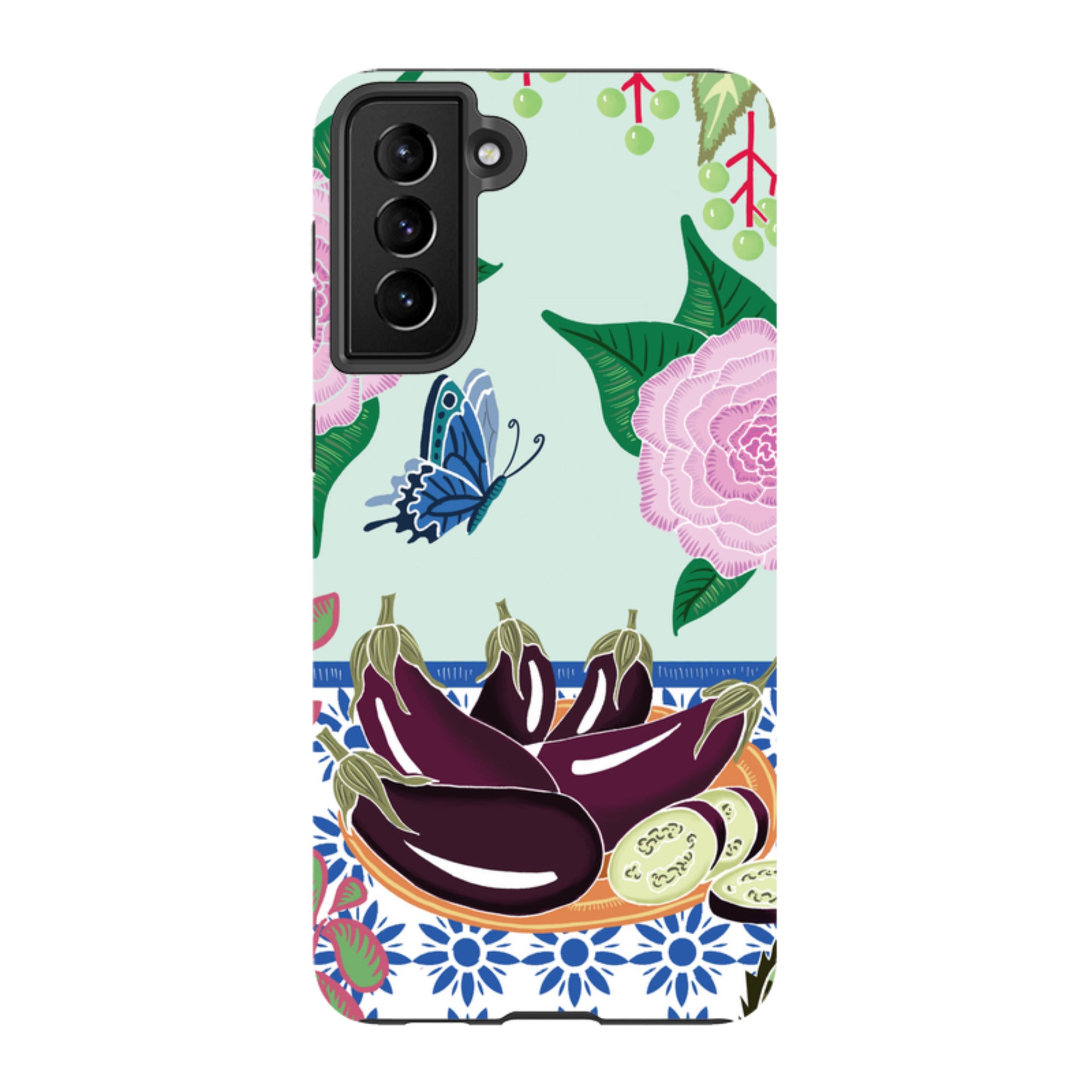 Samsung Tough Case - Aubergines By Kate Heiss