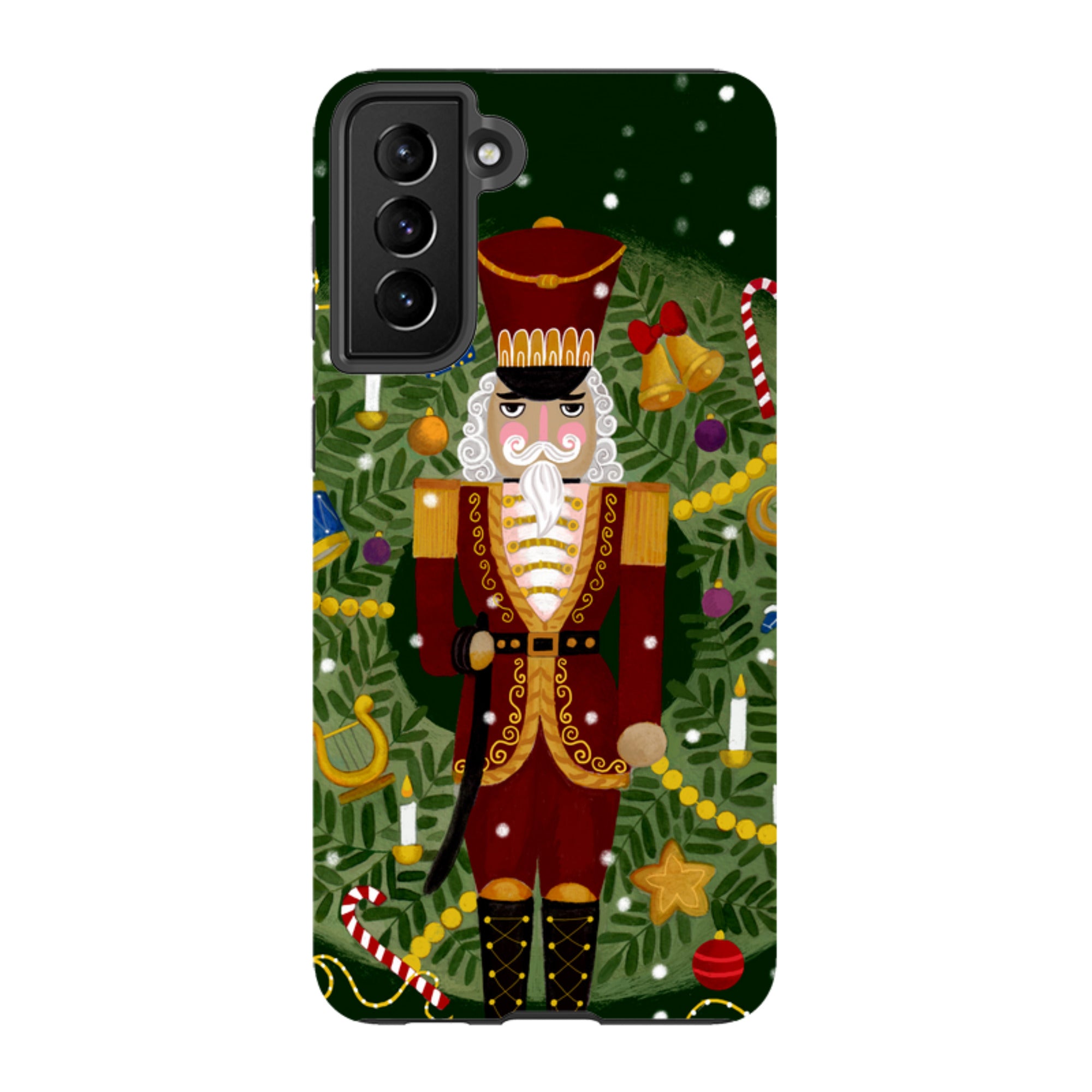 Samsung Tough Case - Red Nutcracker By Bex Parkin
