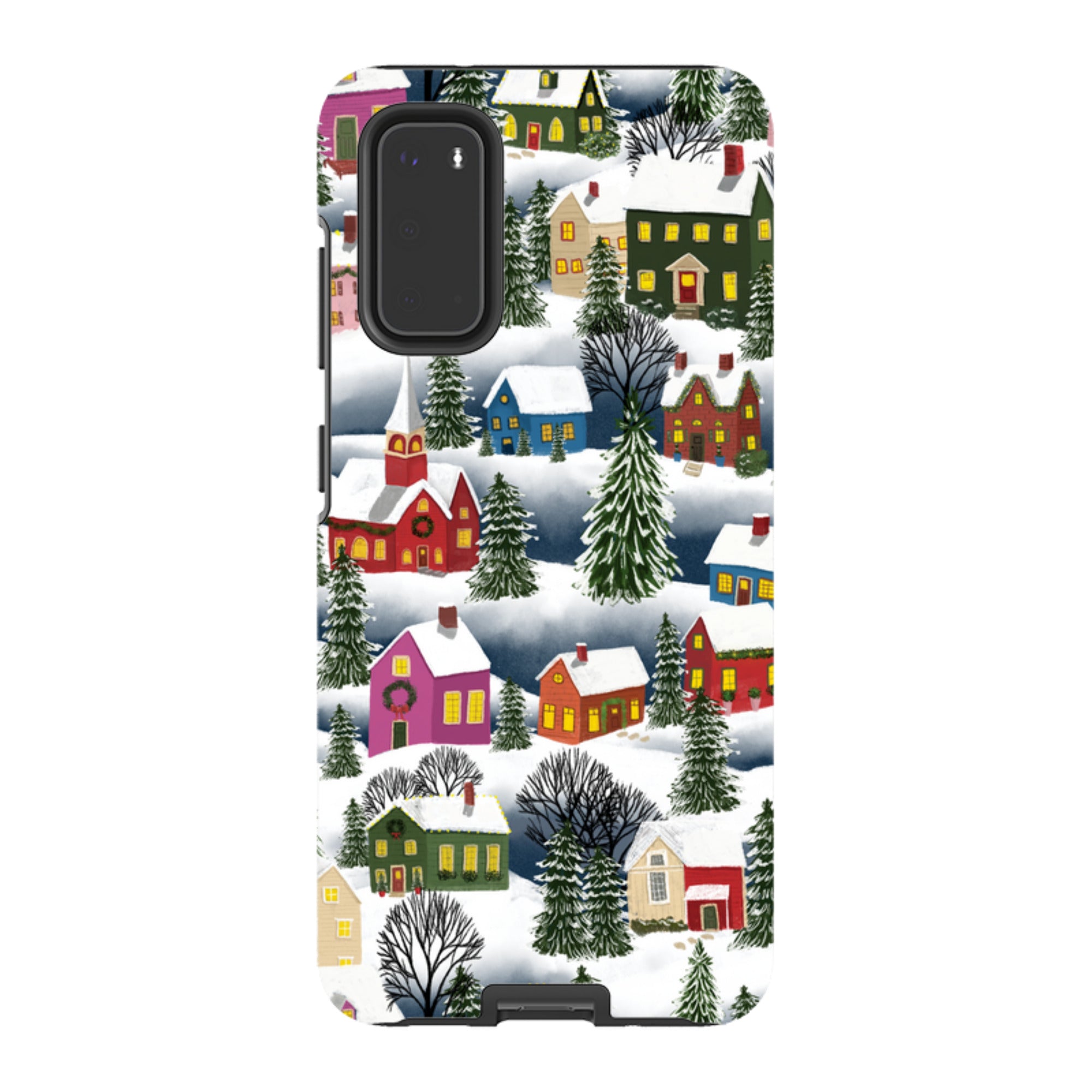 Samsung Tough Case - Advent Street Town By Abby Jacobs