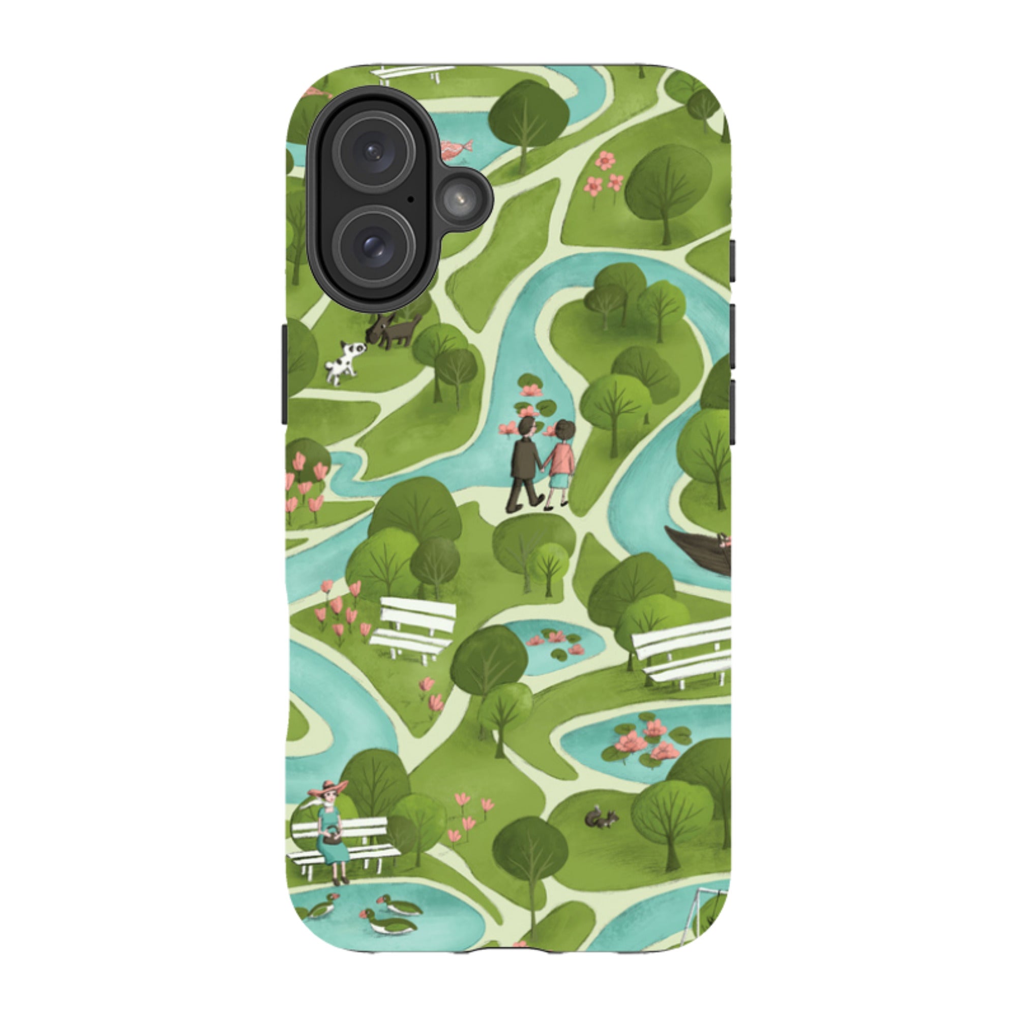 iPhone Tough Case - In the Park By Maja Lindberg