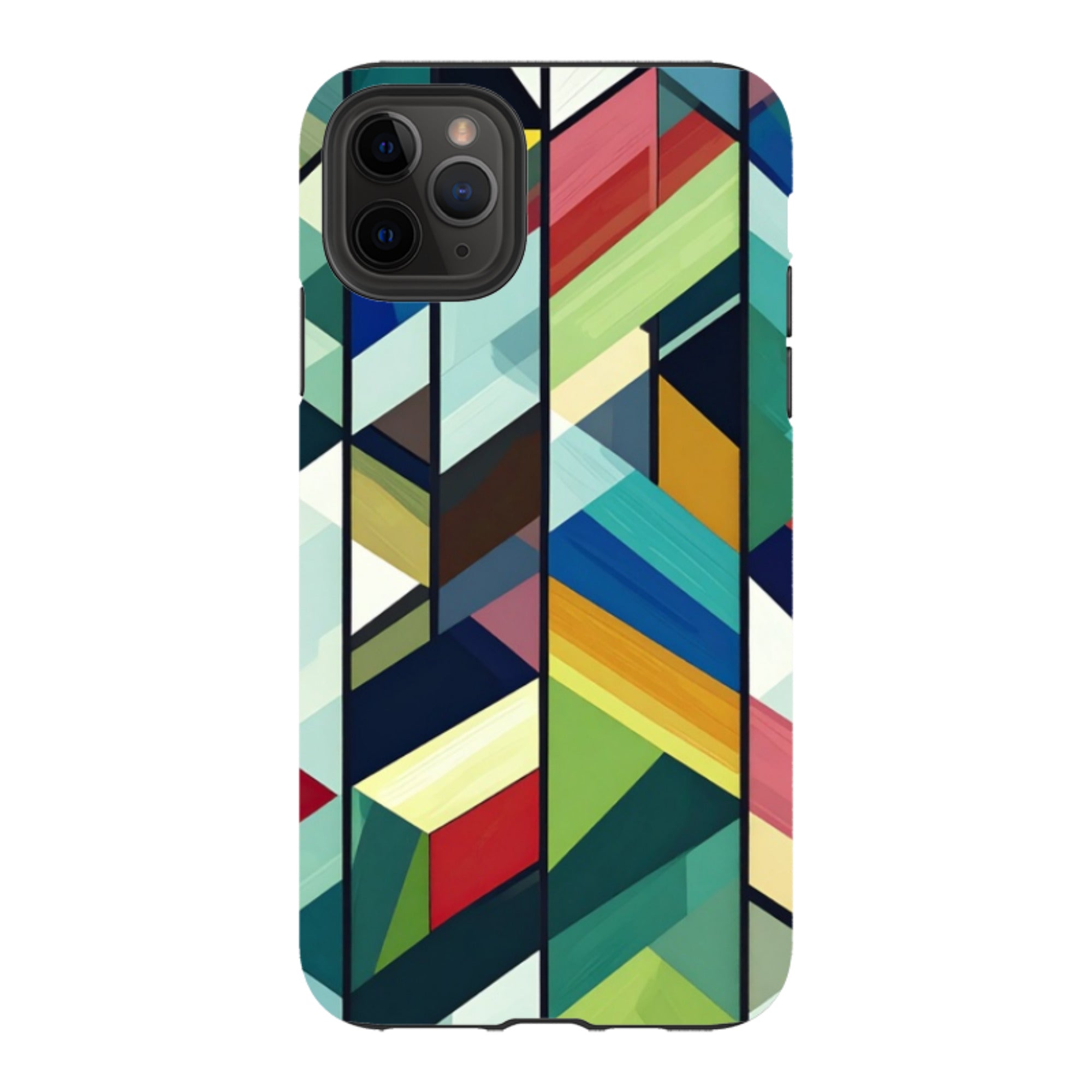 iPhone Tough Case - Technicolor Green