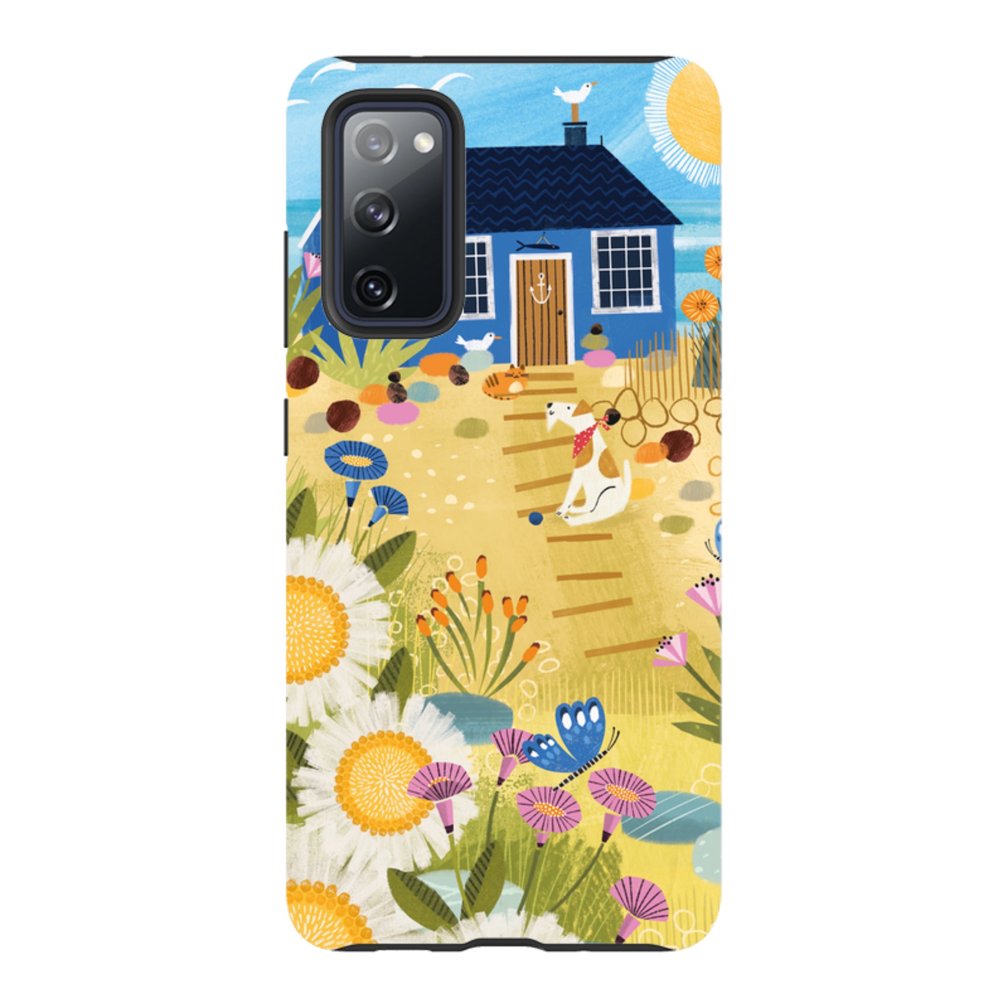 Samsung Tough  Case - Beach House By Ali Brookes