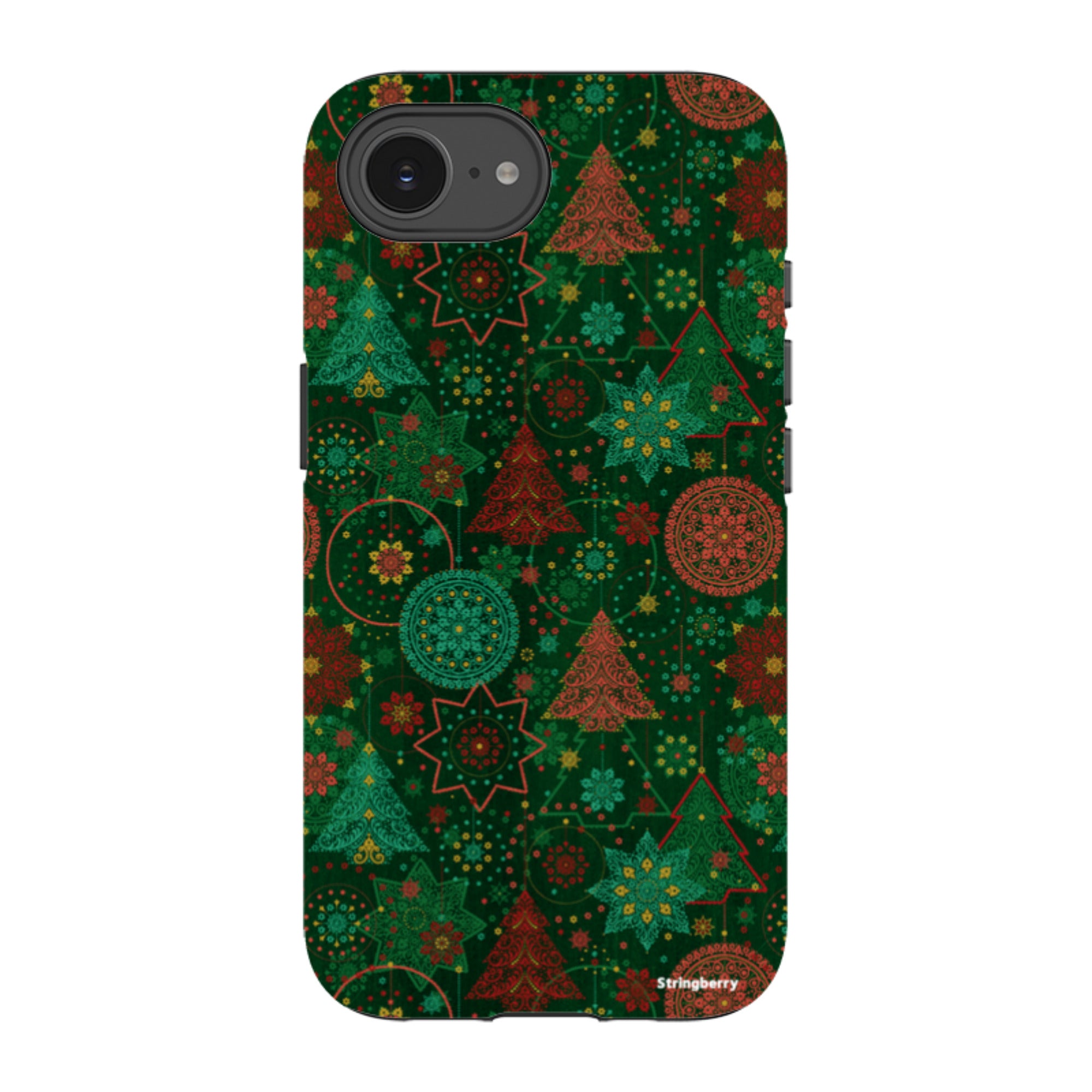 iPhone Tough Case - Christmas Forest By Natalie Pedetti Prack