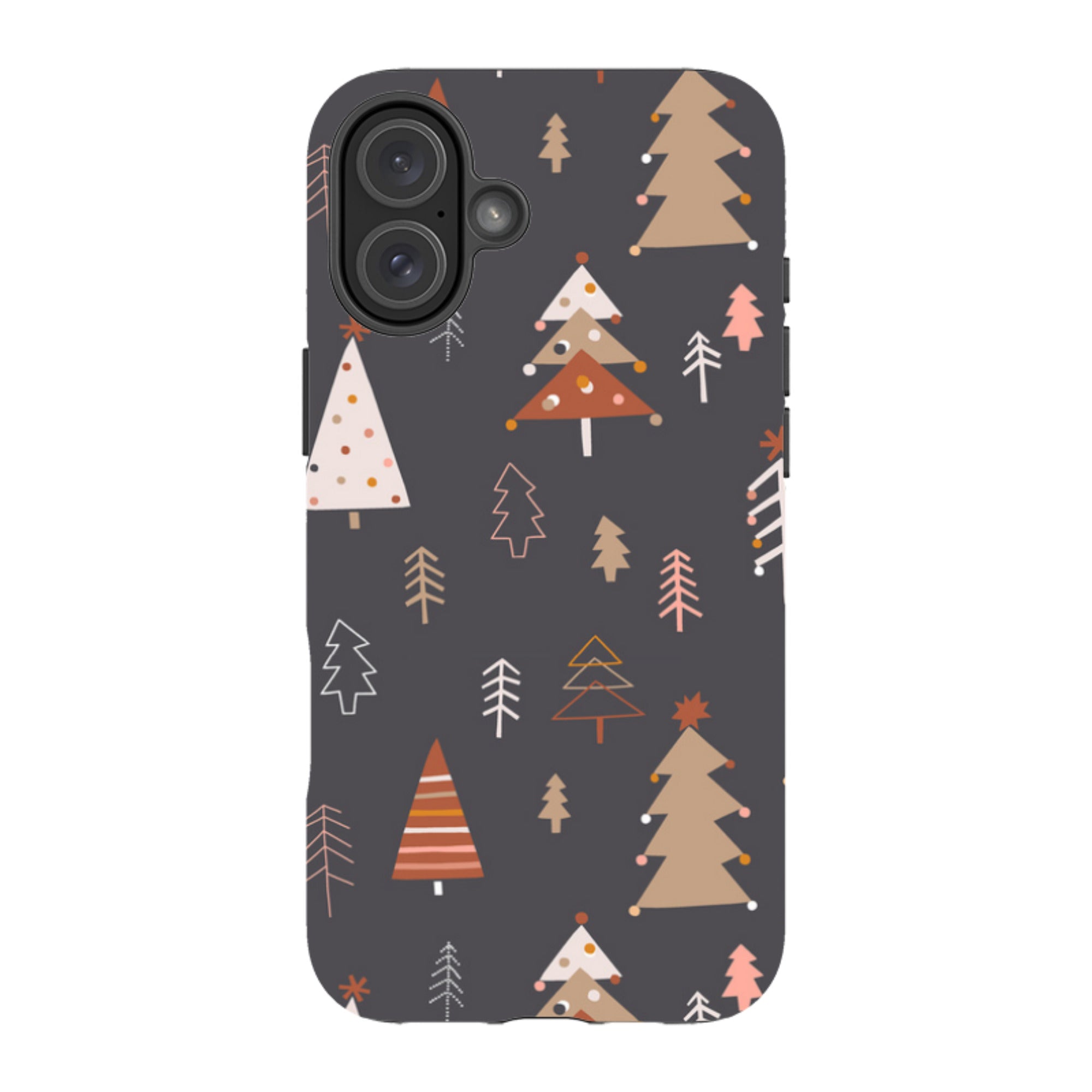iPhone Tough Case - Dark Xmas Trees