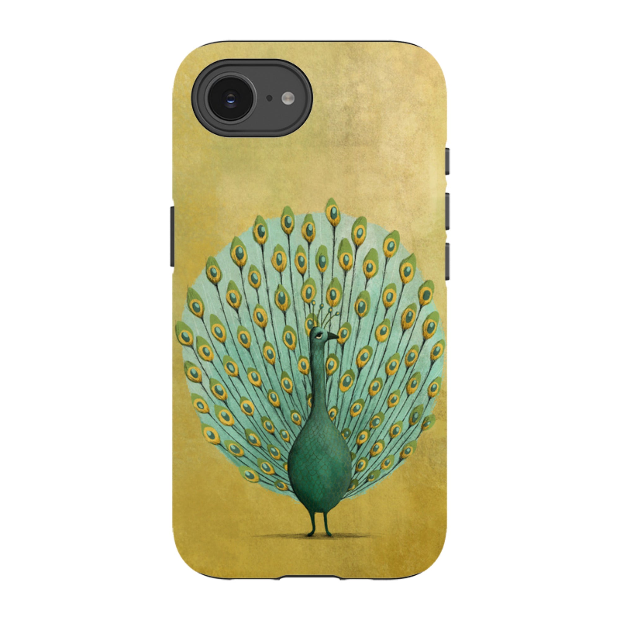 iPhone Tough Case - Peacock By Maja Lindberg