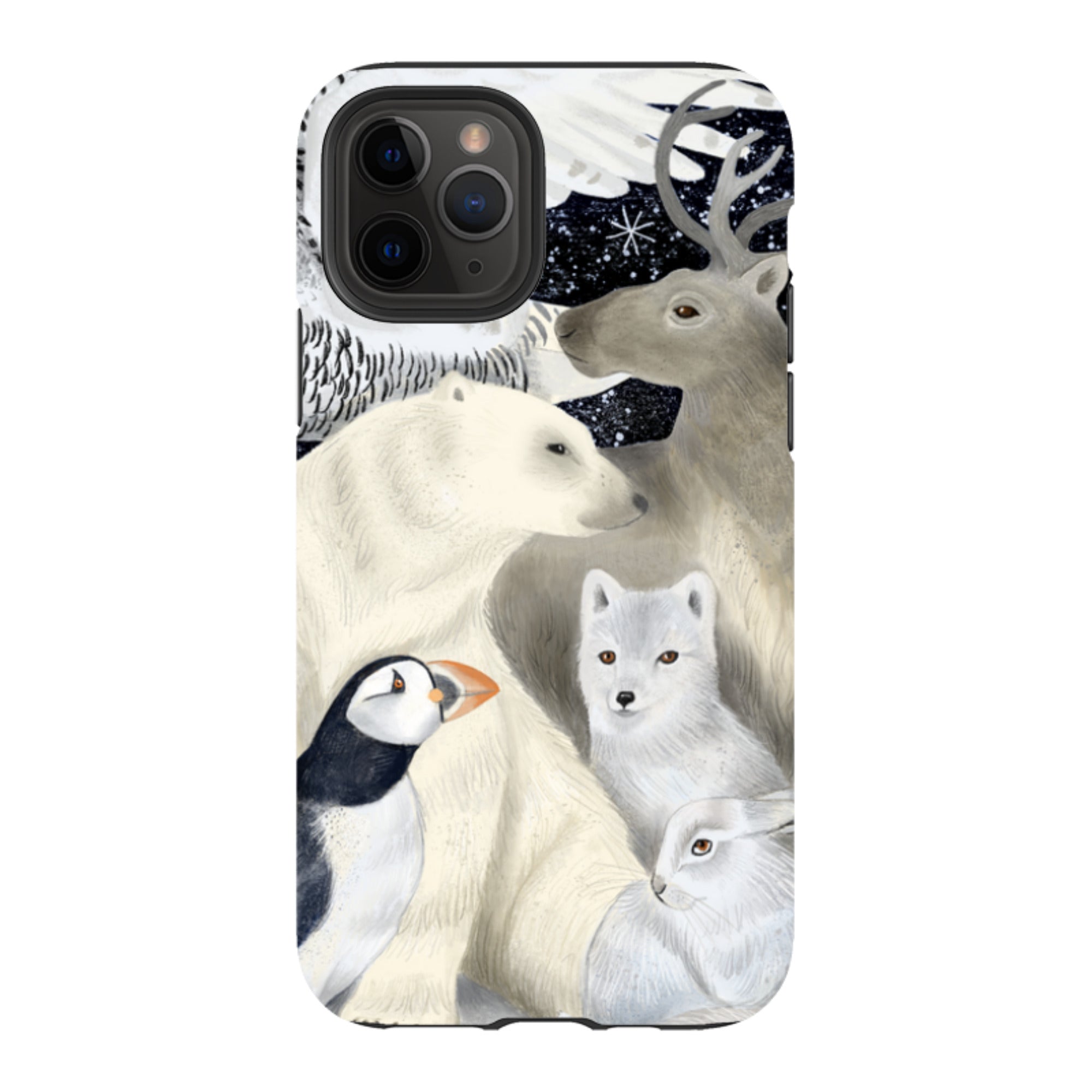 iPhone Tough Case - Creatures Of The North By Bex Parkin