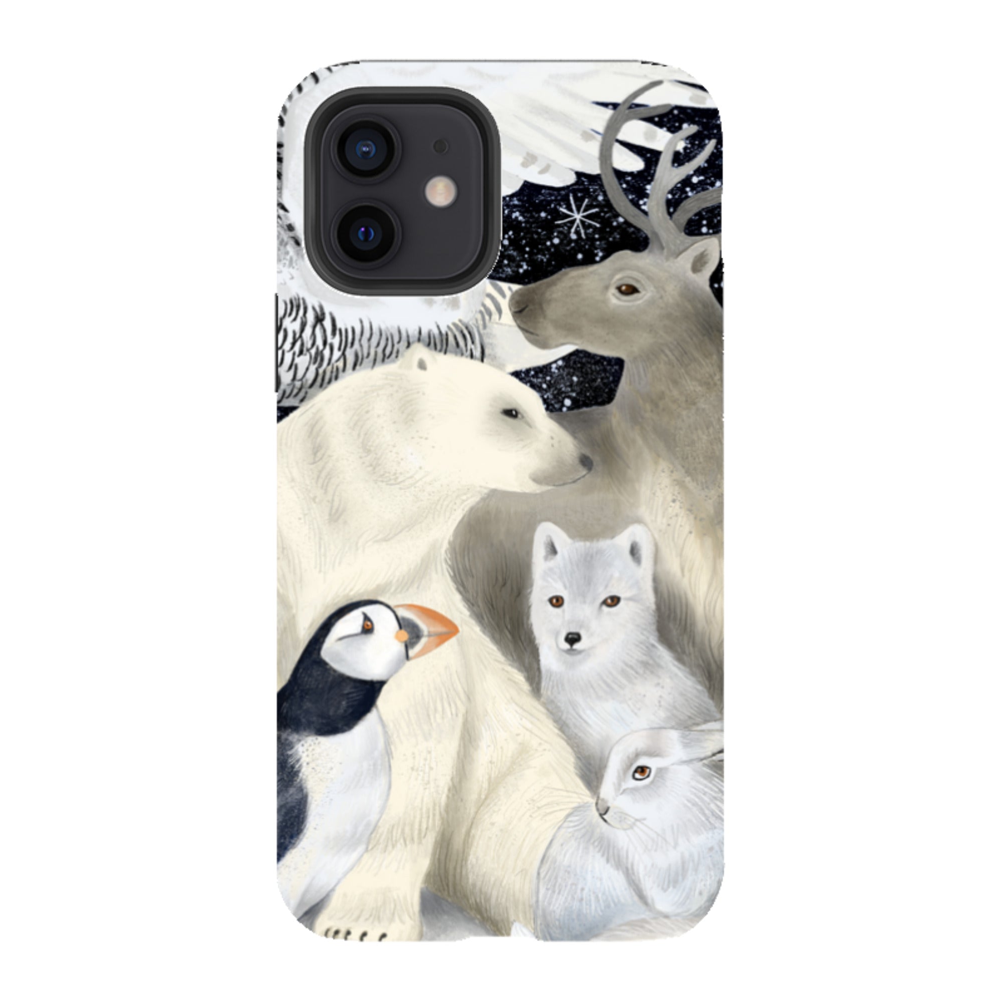 iPhone Tough Case - Creatures Of The North By Bex Parkin