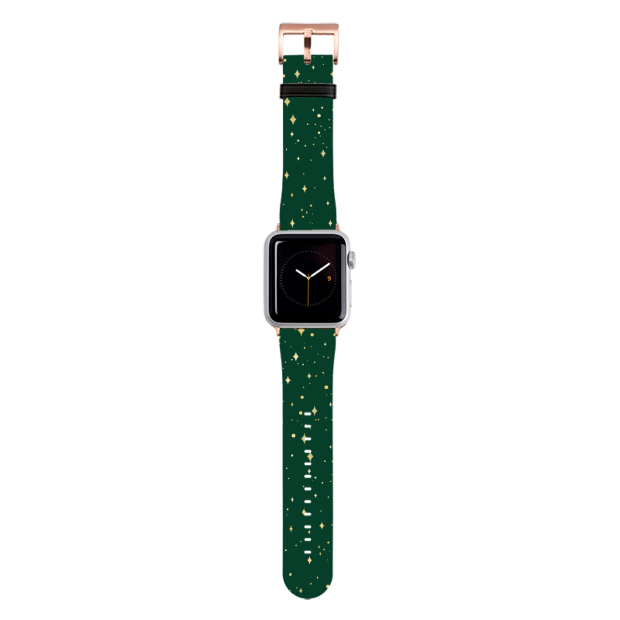 Forest Green Cosmos Apple Watch Strap