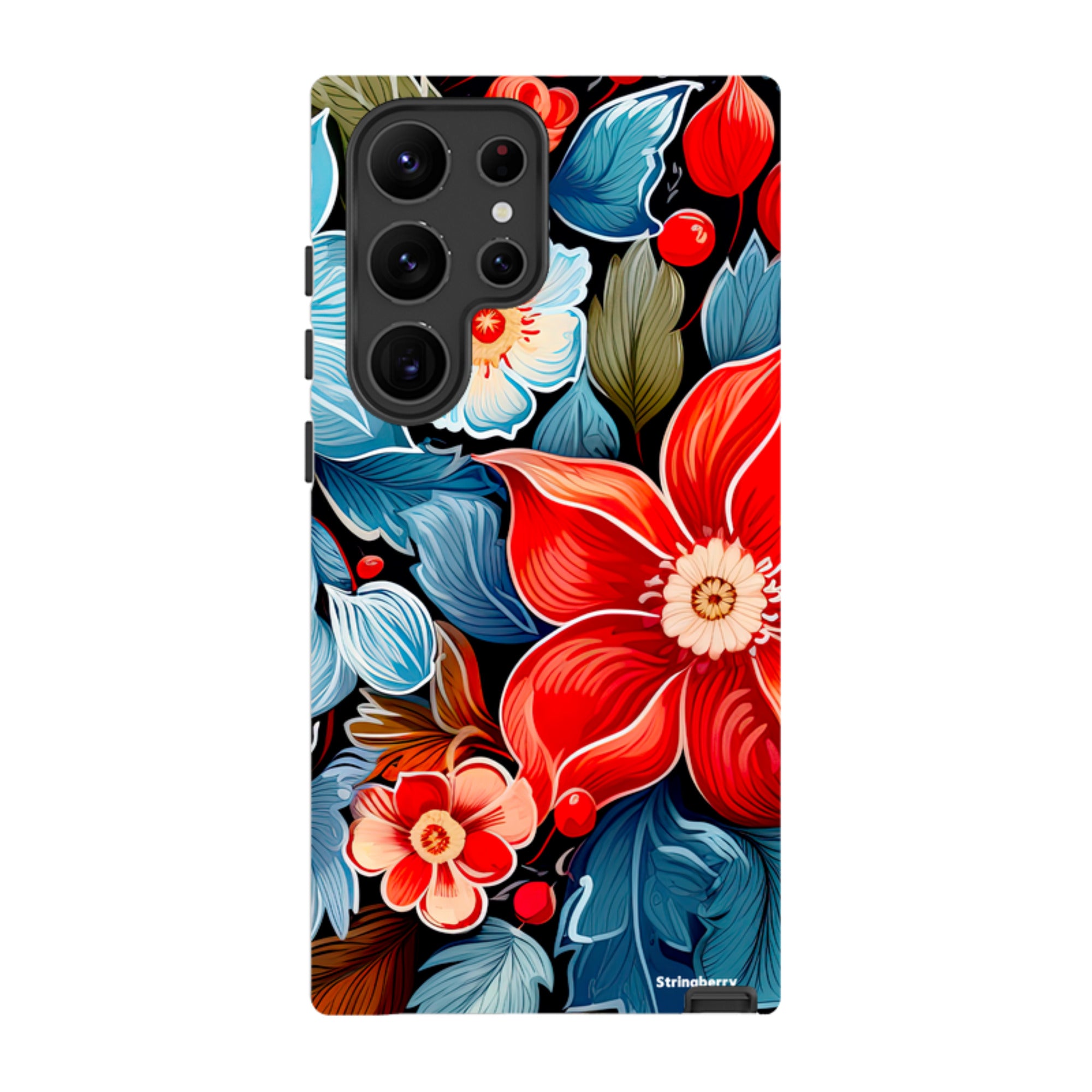 Samsung Tough Case - Red Bells
