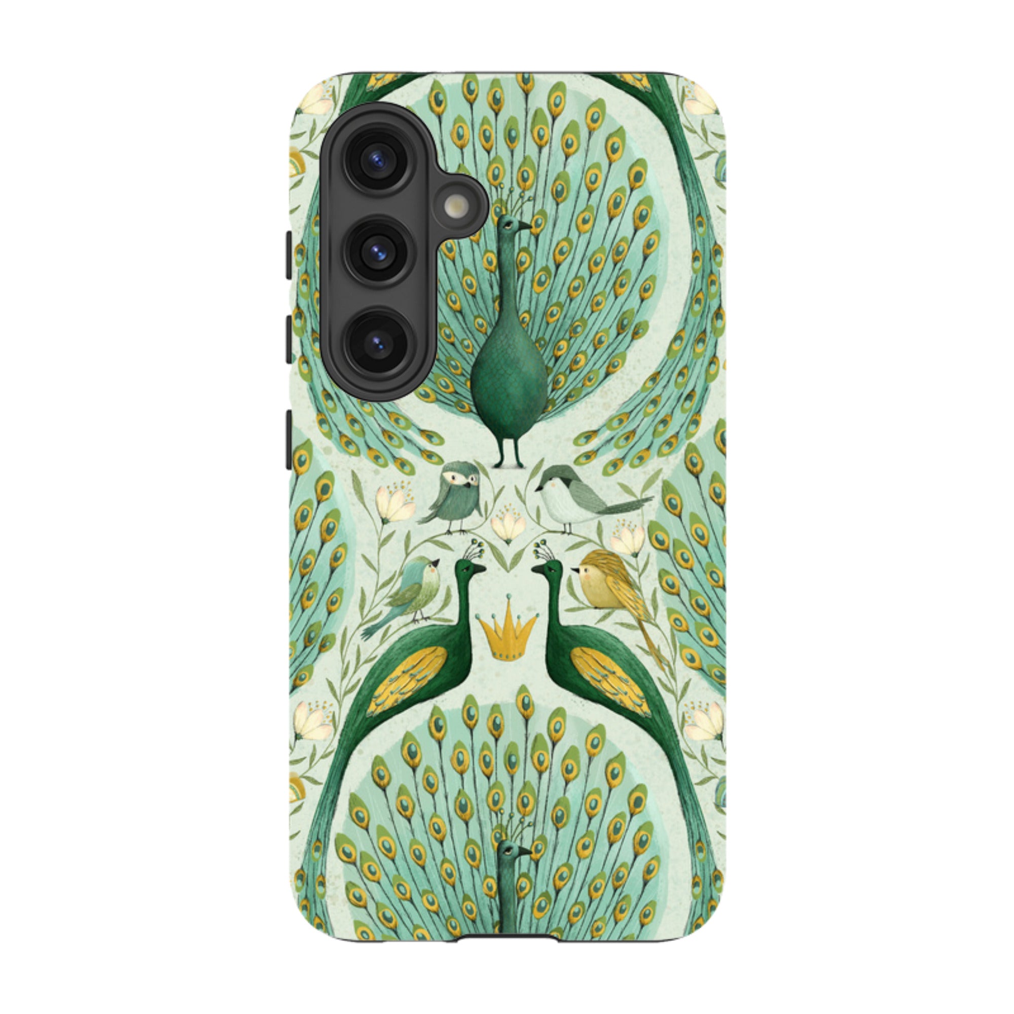 Samsung Tough Case - Peacock Pattern By Maja Lindberg