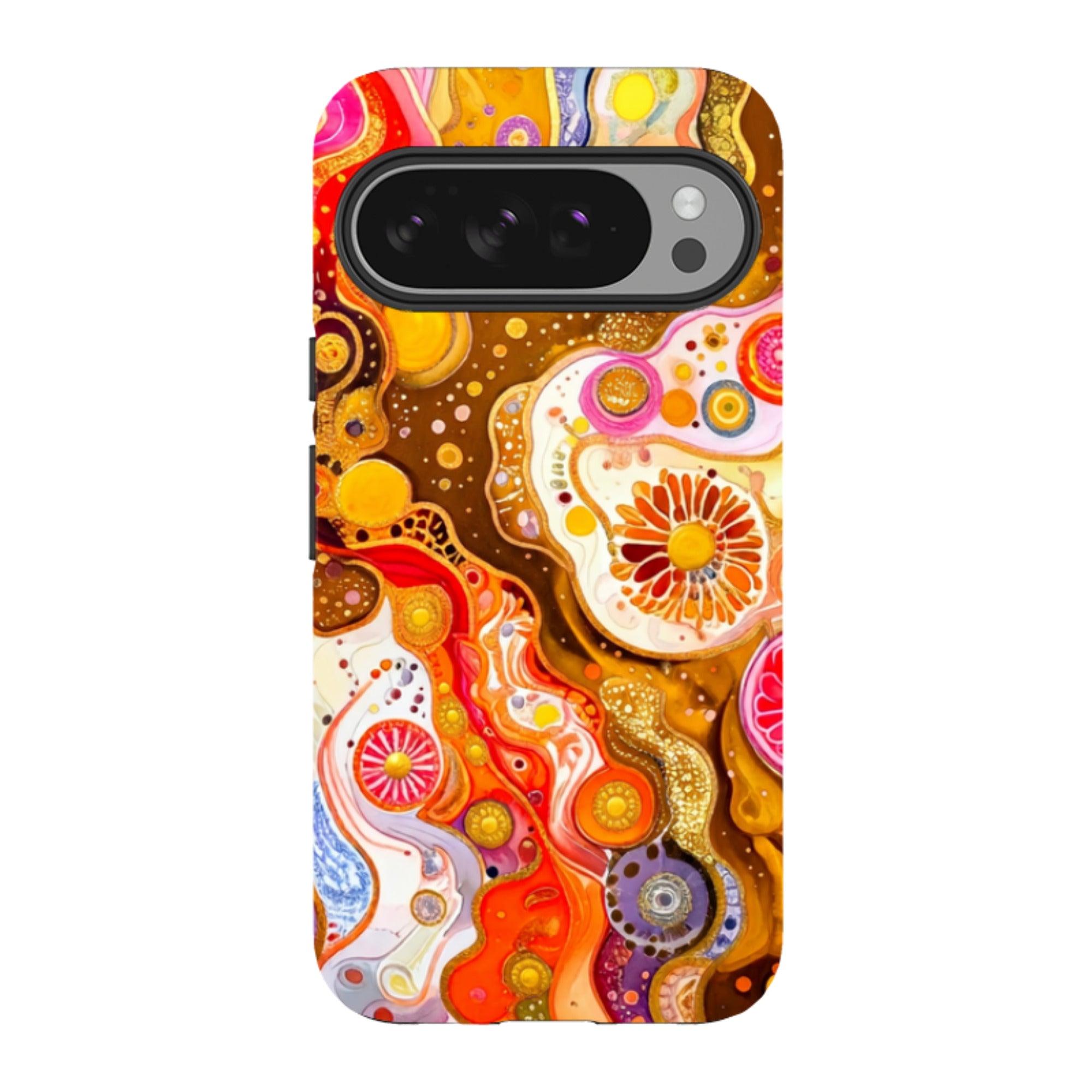 Google Tough Case - Fire Marble