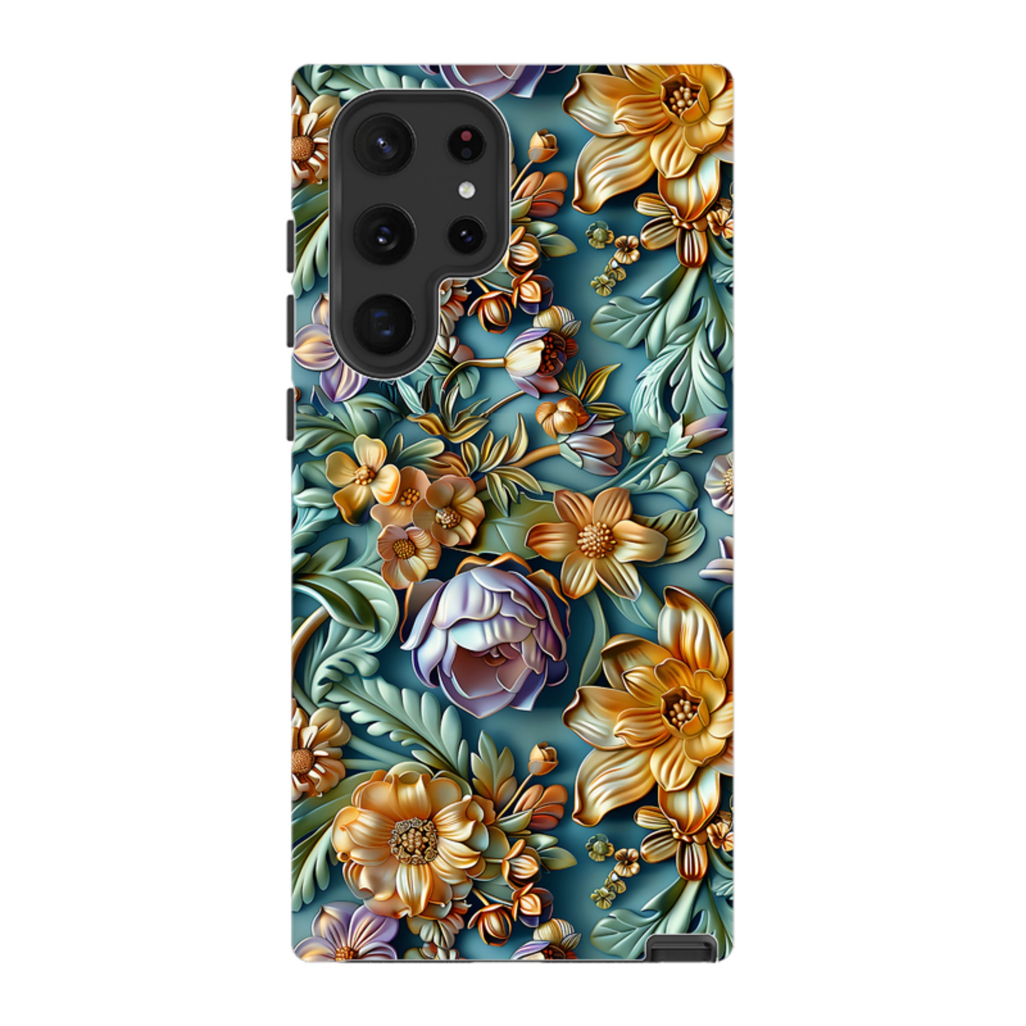 Samsung Tough Case - Sage Floral