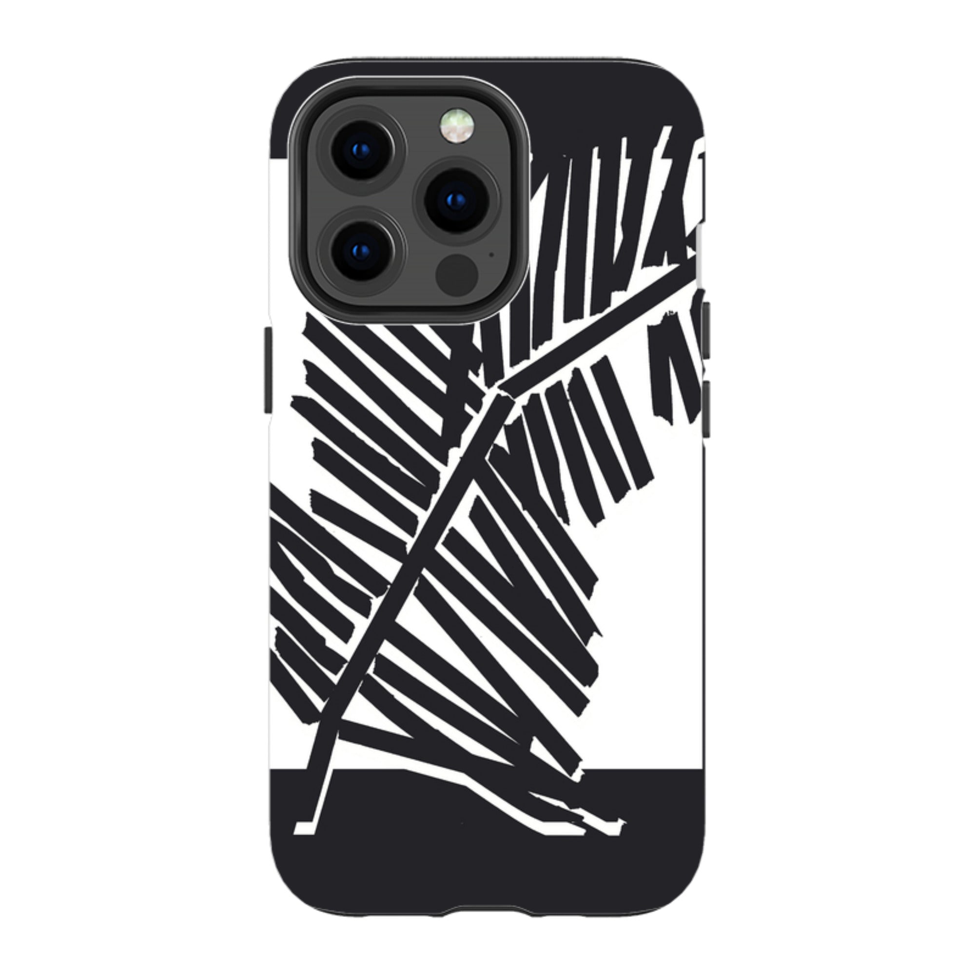 iPhone Tough Case - Palm Moon Silhouette By Kitty Joseph