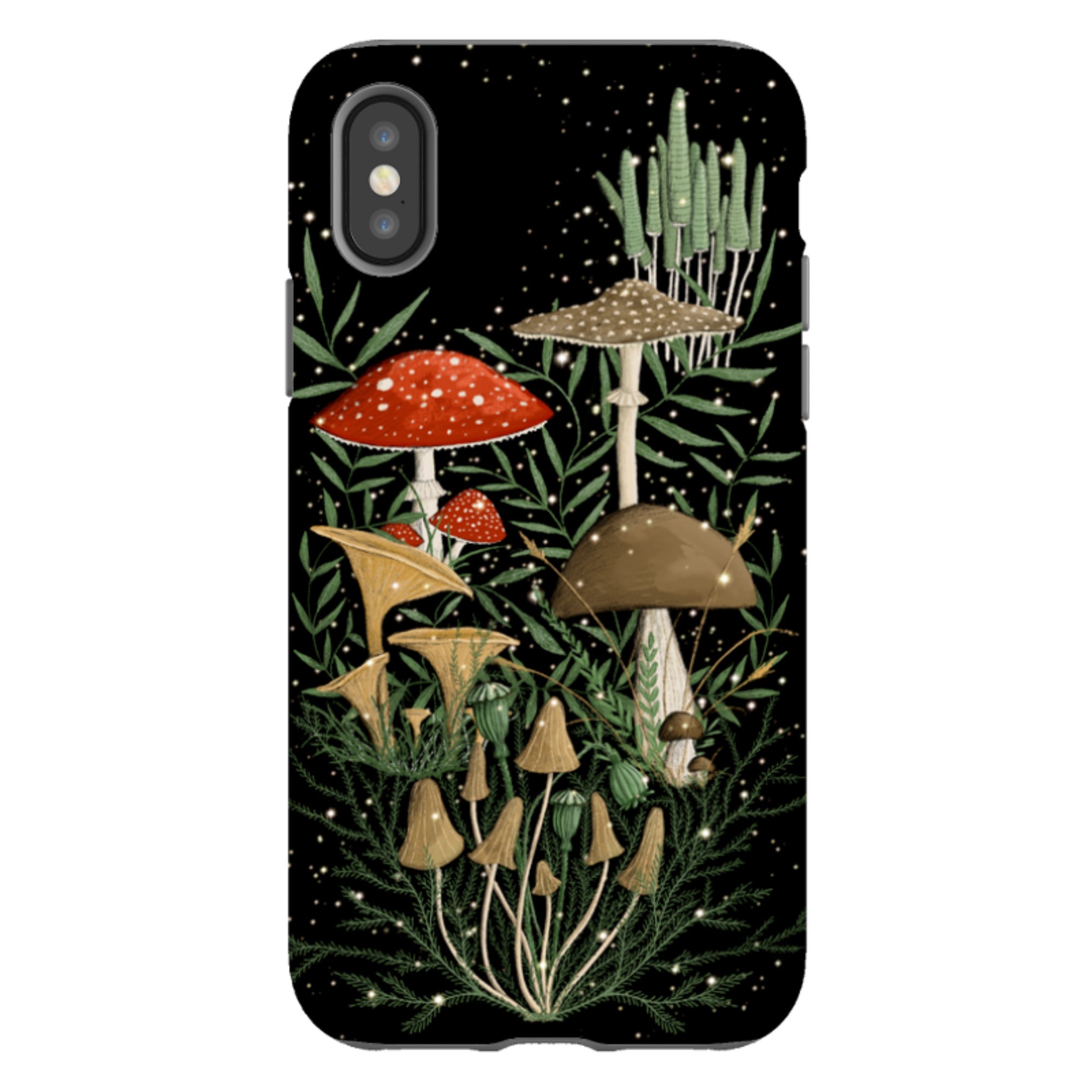 iPhone Tough Case - Mushroom Magic By Maja Lindberg