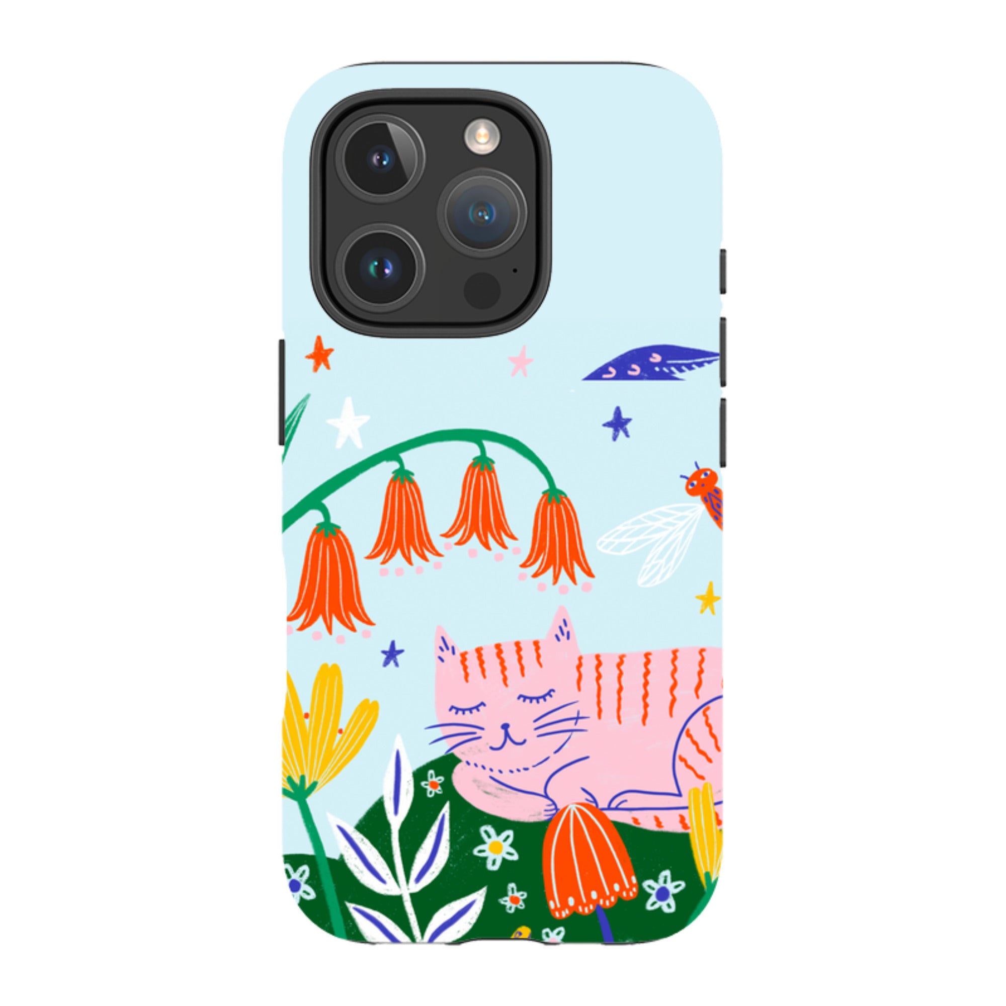 iPhone Tough Case - Cat By Lee Foster Wilson
