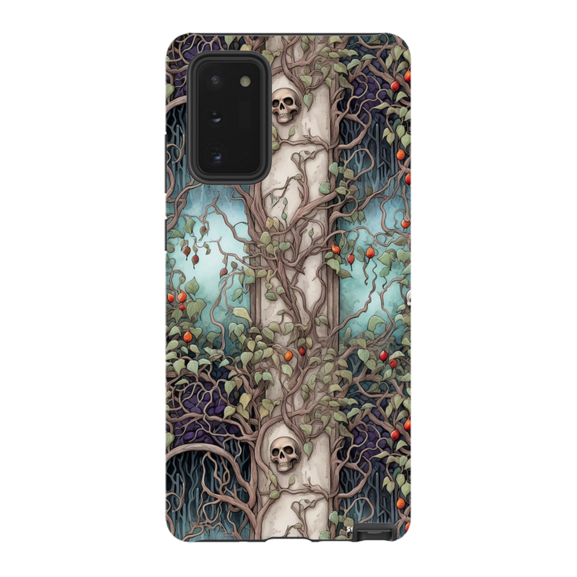 Samsung Tough Case - Skull Trees