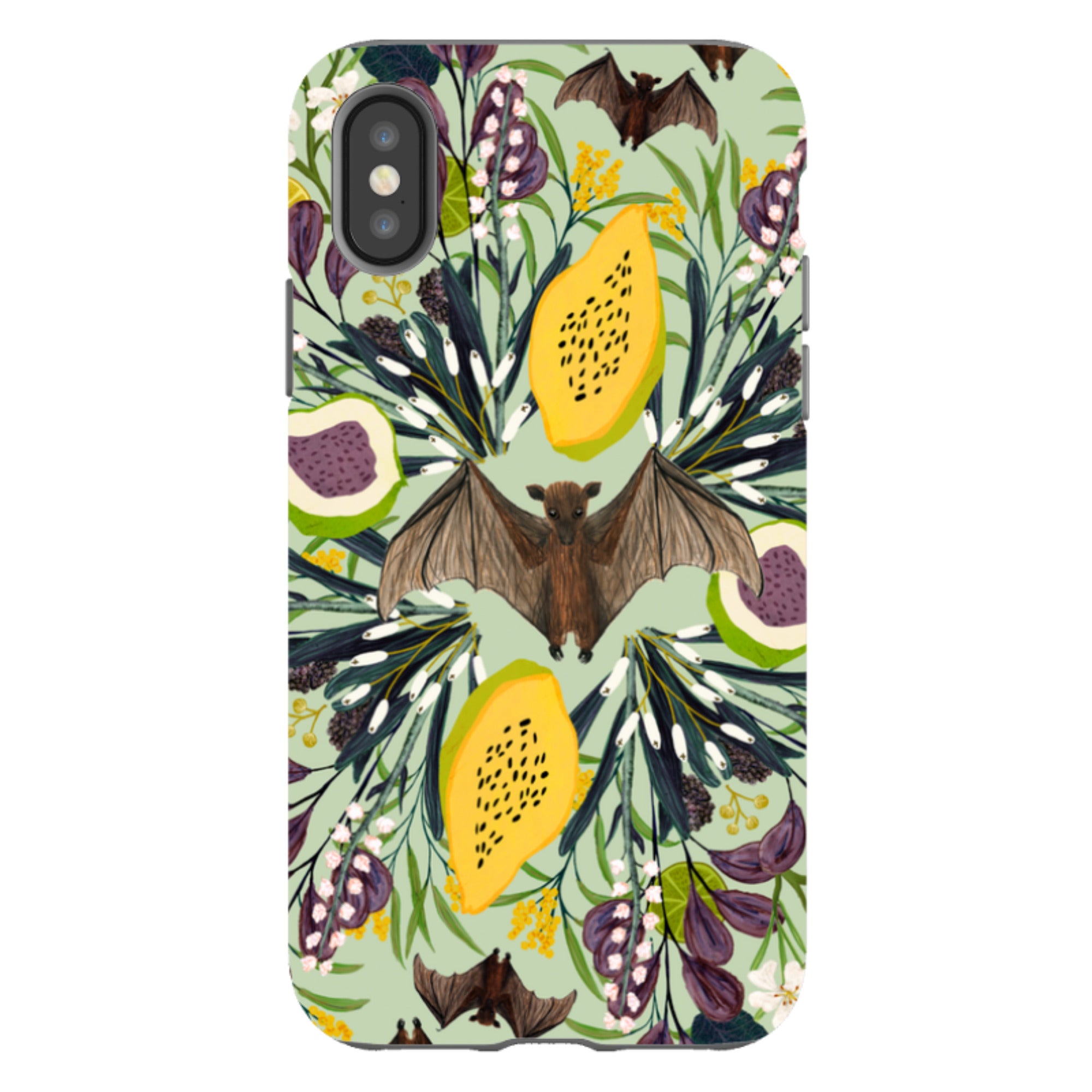 iPhone Tough Case - Bats By Katherine Quinn