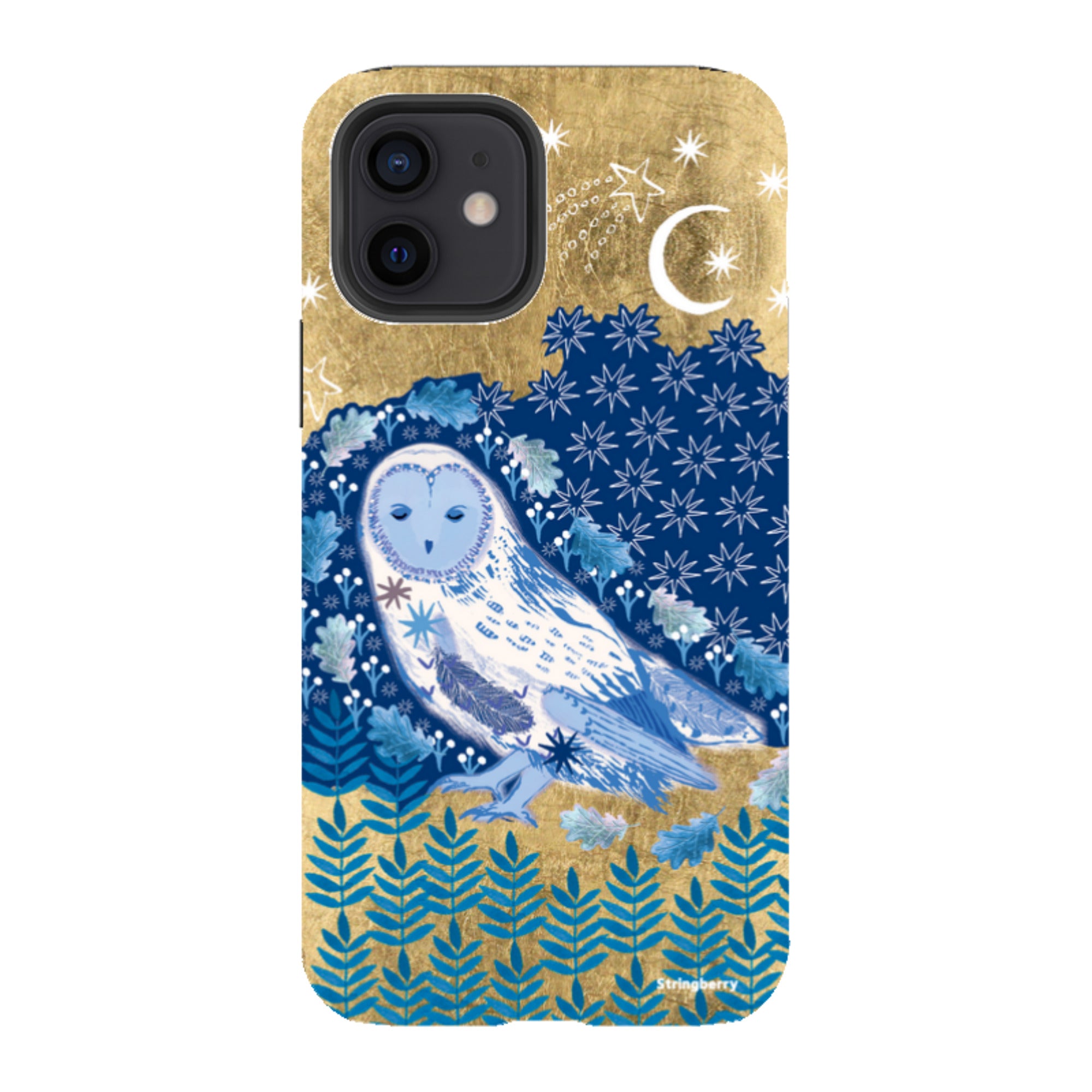 iPhone Tough Case - Owl By Emma Frances Grant