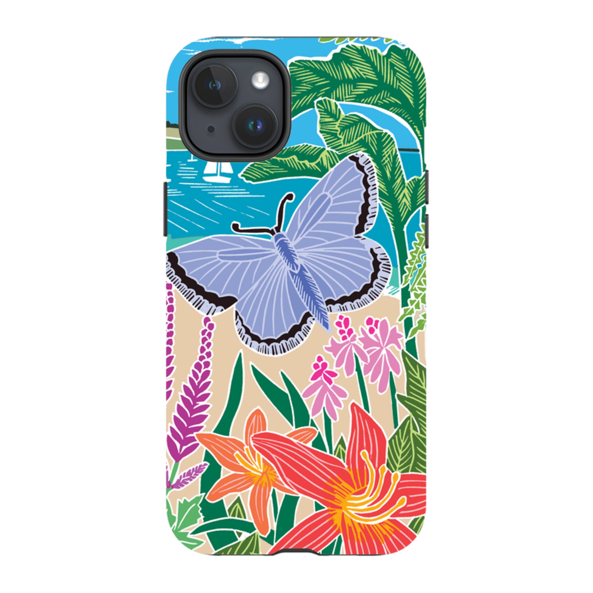 iPhone Tough Case - Trebah Garden By Kate Heiss