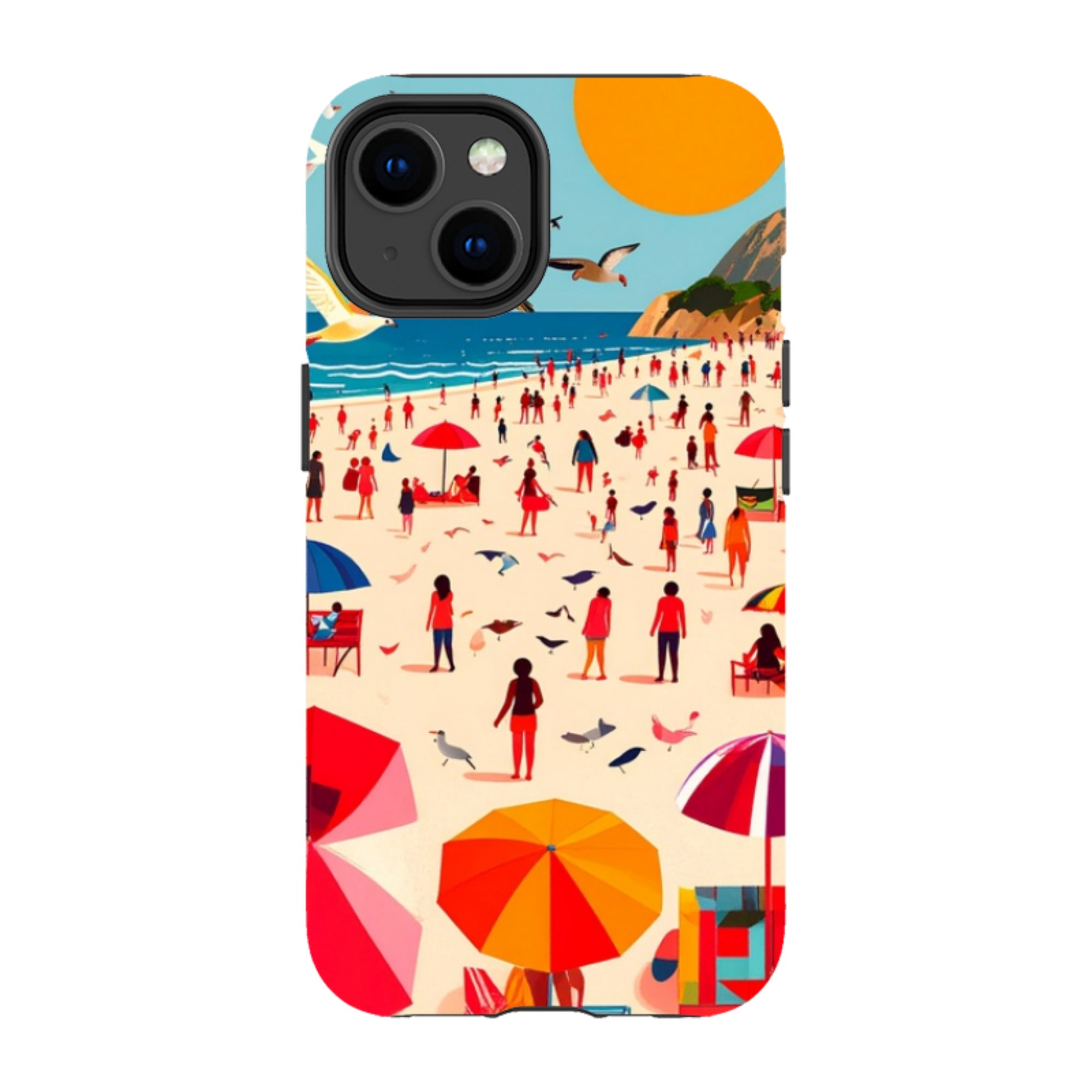 iPhone MagSafe Tough Case - Mediterranean Beach Life