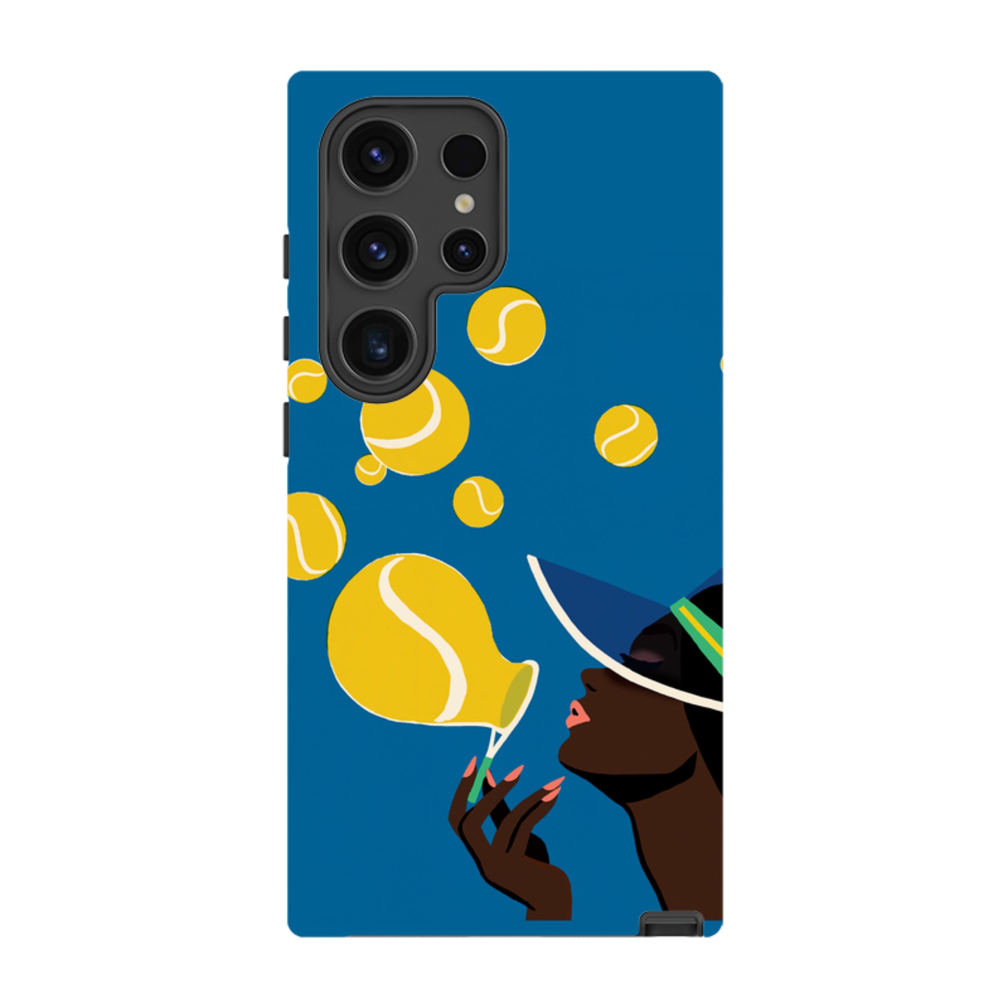 Samsung Tough Case - Court Bubbles