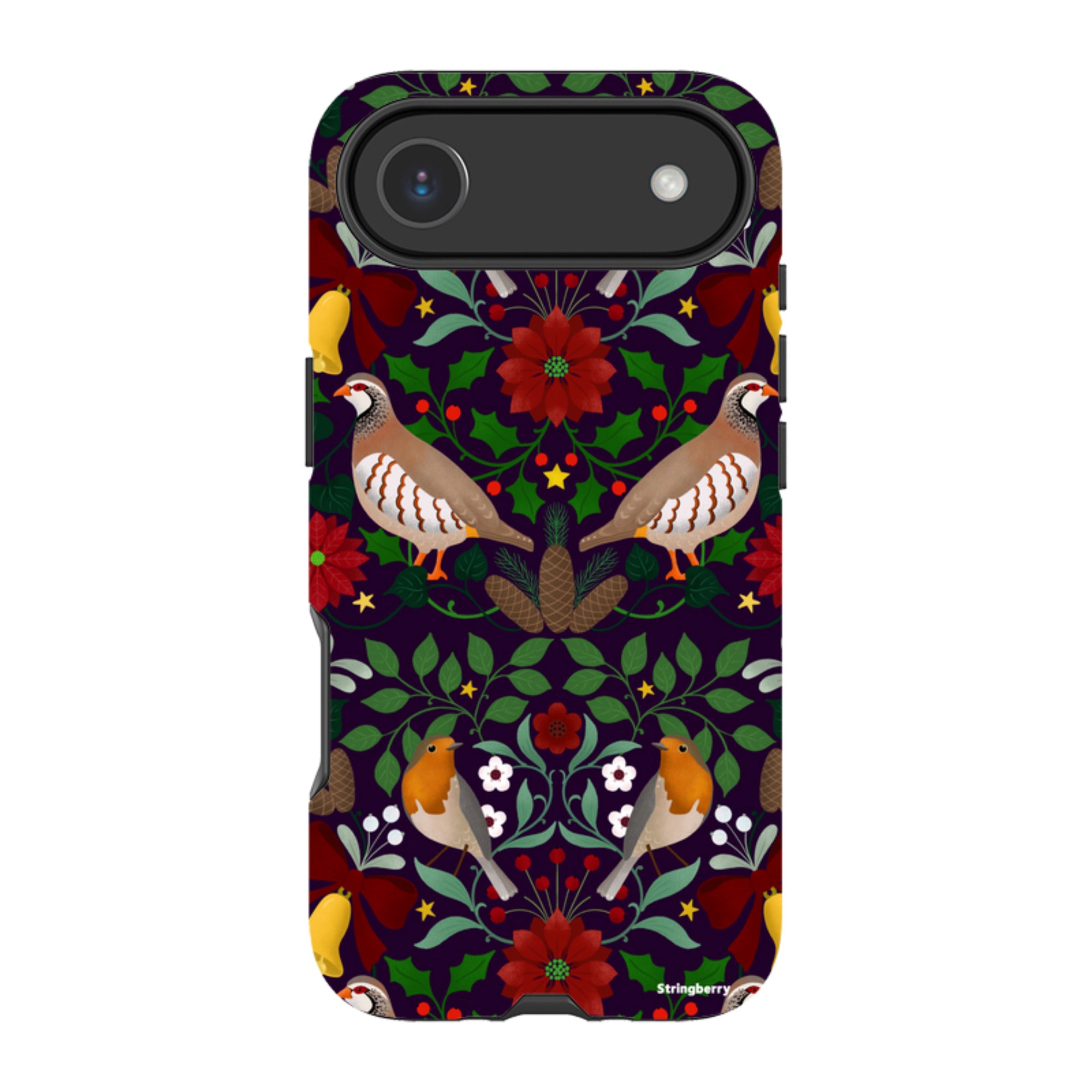 iPhone Tough Case - Xmas Pattern III By Bex Parkin