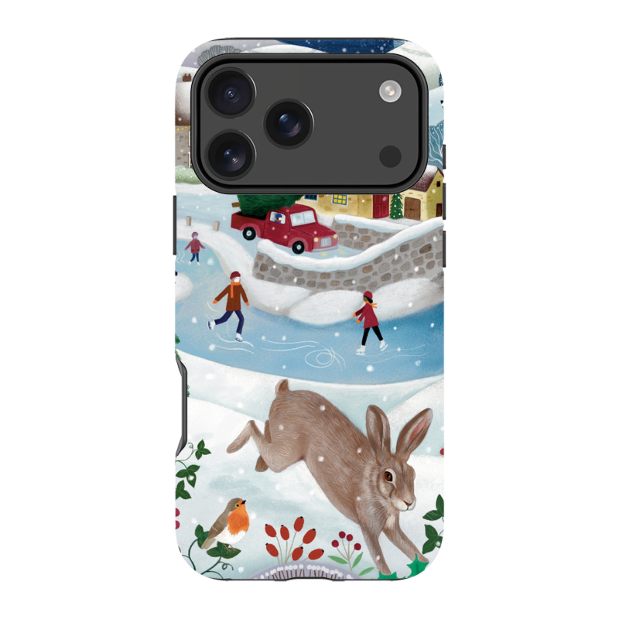 iPhone Tough Case - Advent Rabbit By Bex Parkin