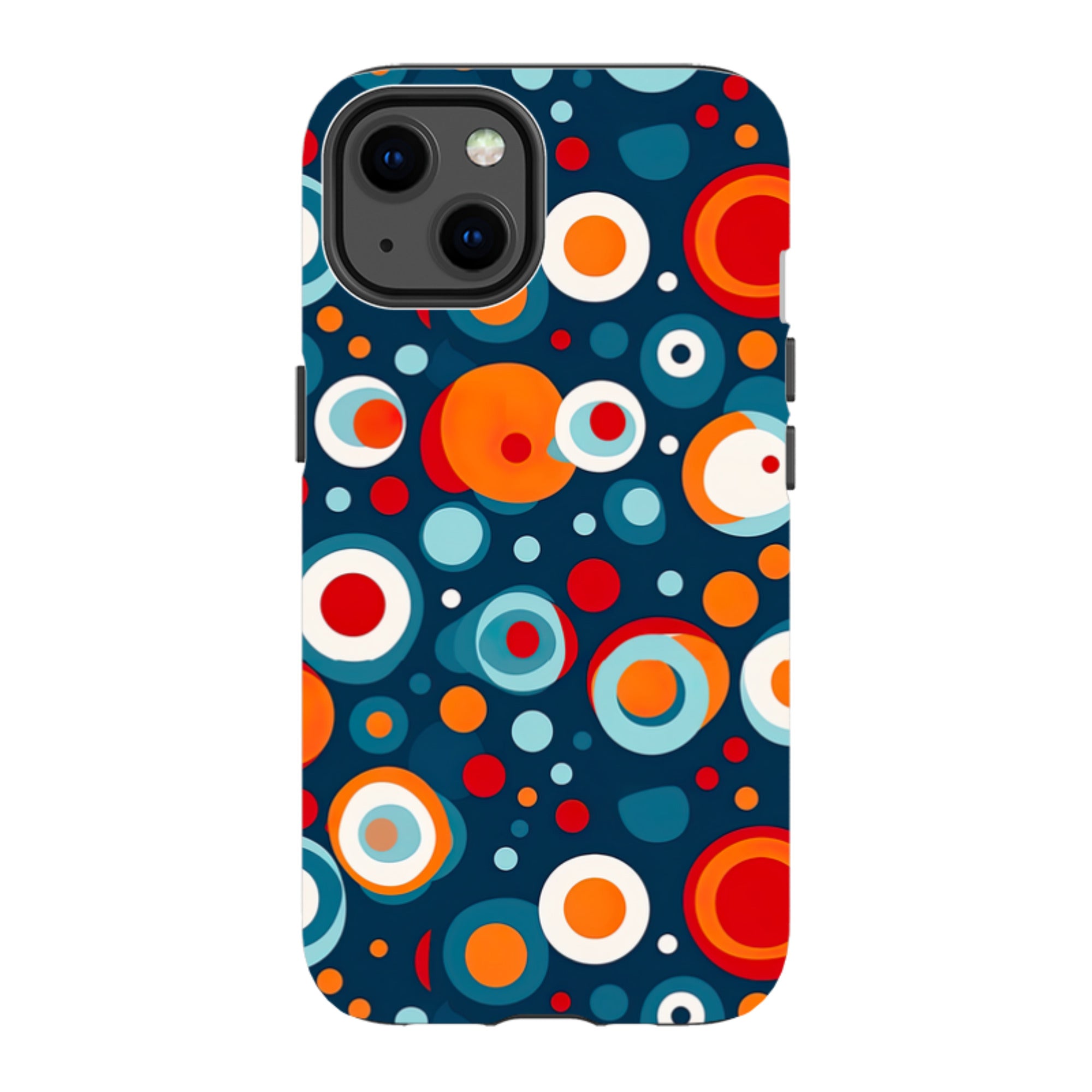 iPhone MagSafe Tough Case - Planet Polka
