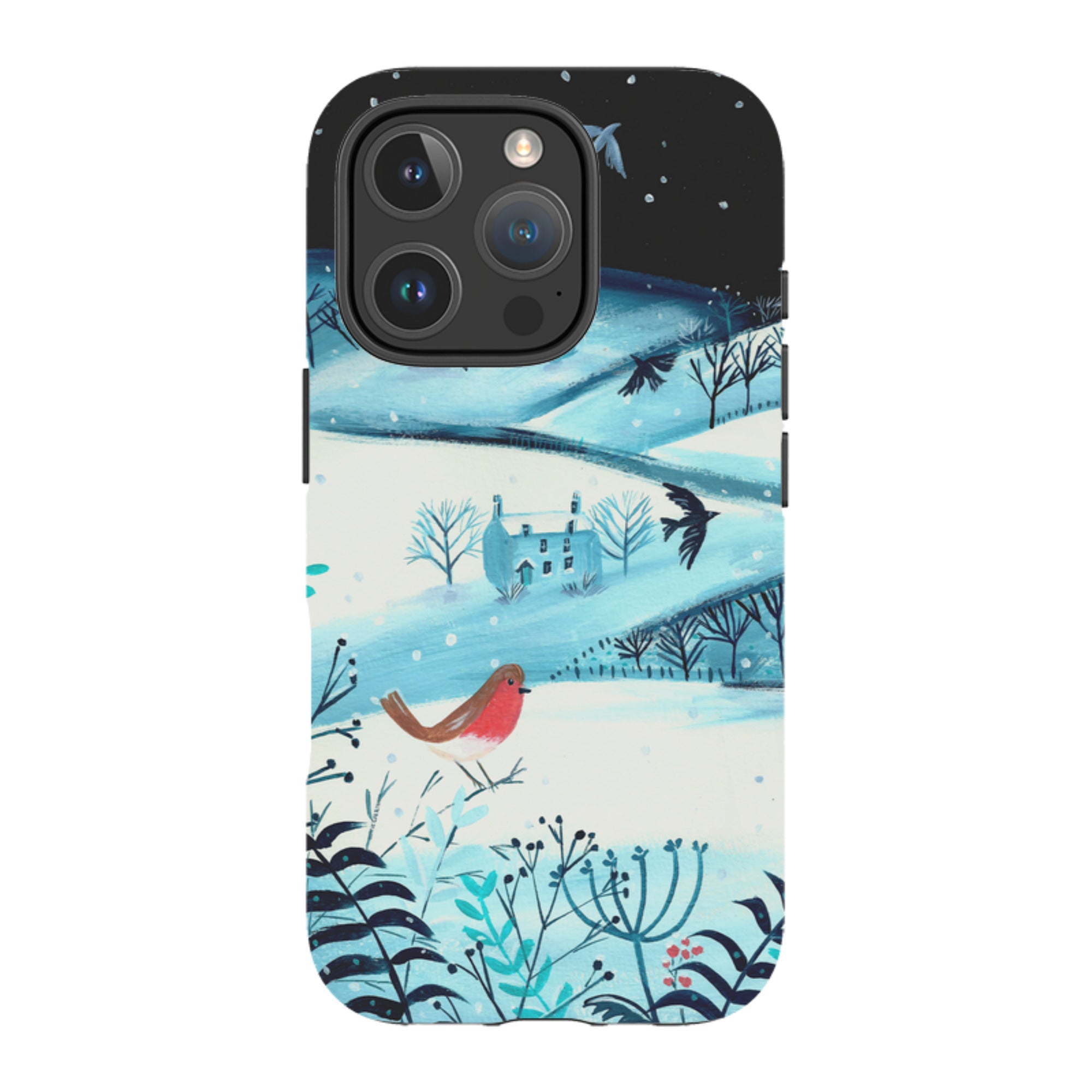 iPhone Tough Case - Winterscape-1 By Mary Stubberfield