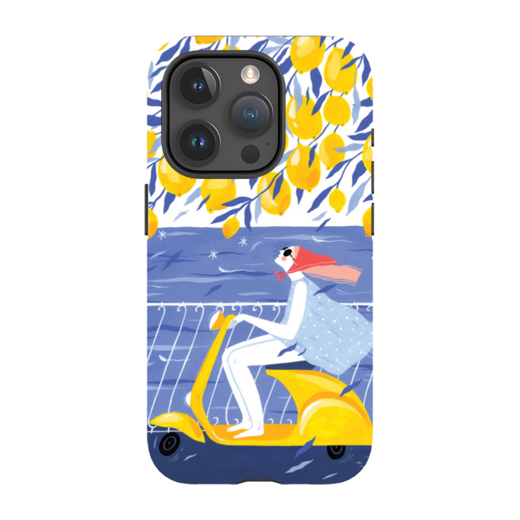 iPhone Tough Case - Amalfi Ride By Madalina Andronic