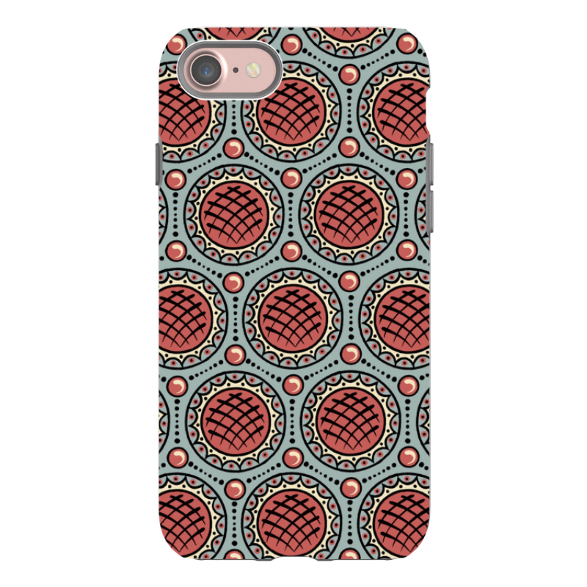 iPhone Tough Case - Charleston Red By Cressida Bell