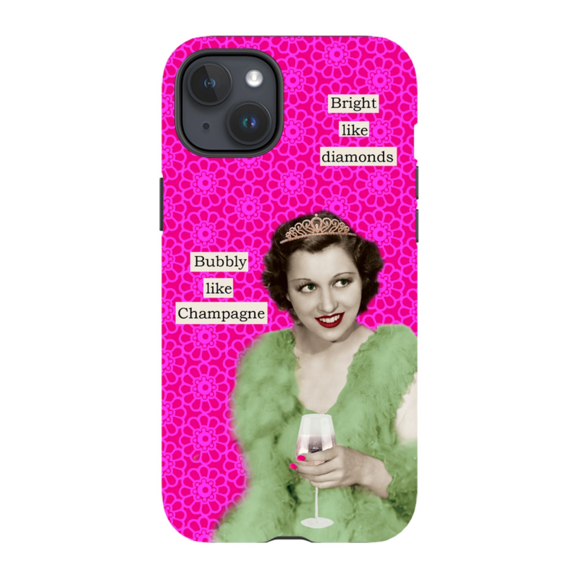 iPhone MagSafe Tough Case - Bright Like Diamonds By Clare Jordan