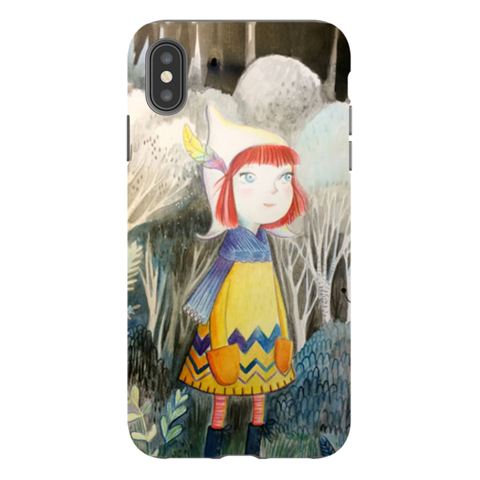 iPhone Tough Case - Honeykeys Girl By Mia Underwood
