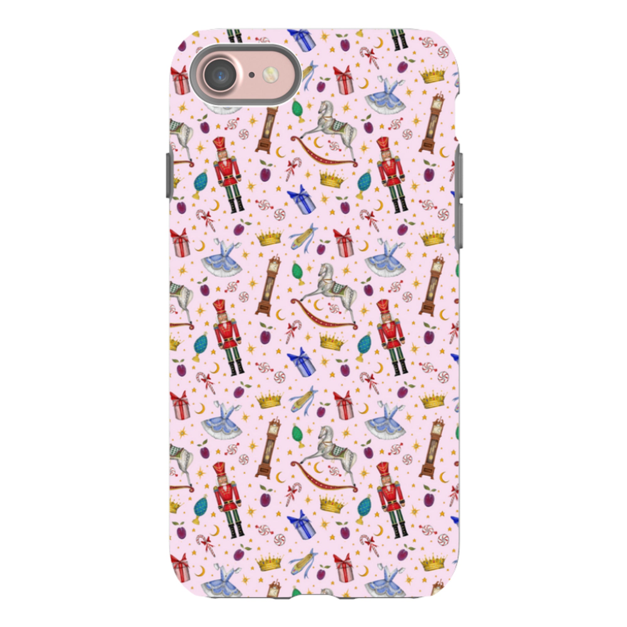 iPhone Tough Case - Pink Nutcracker By Catherine Rowe