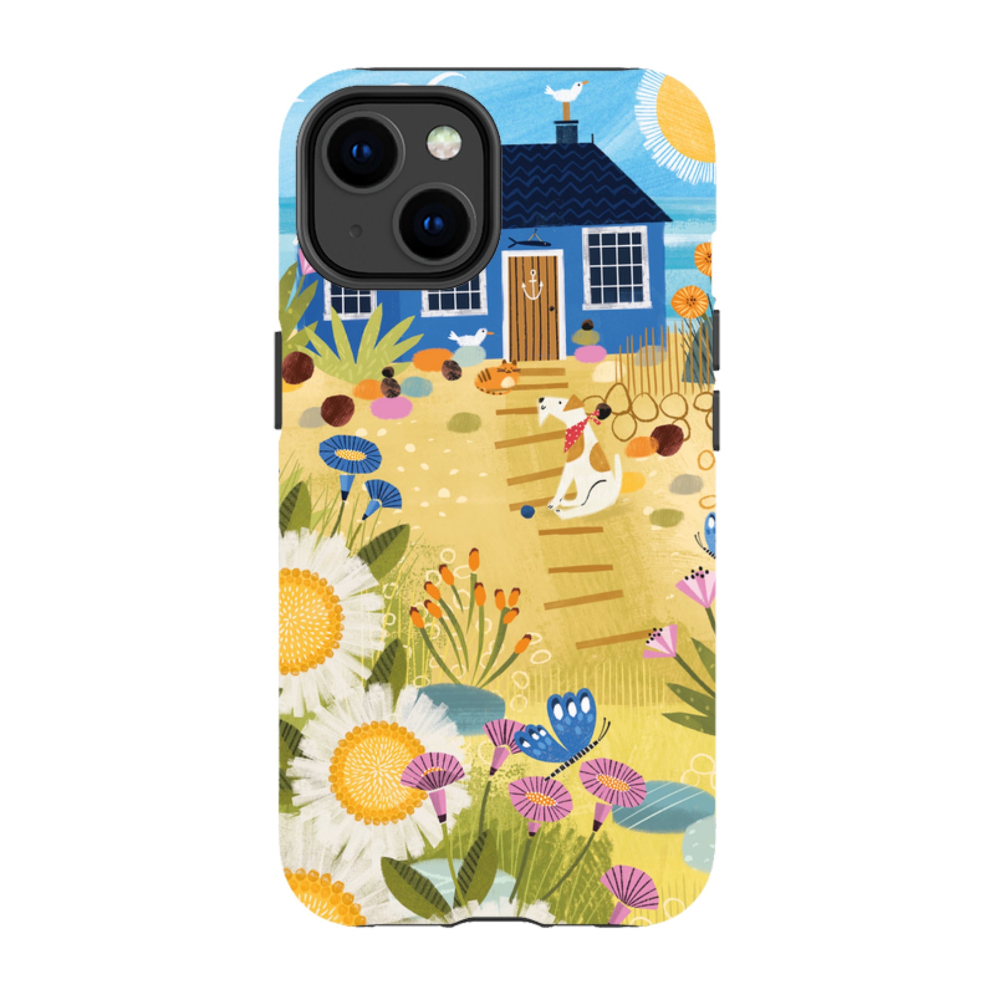 iPhone MagSafe Tough Case - Beach House By Ali Brookes