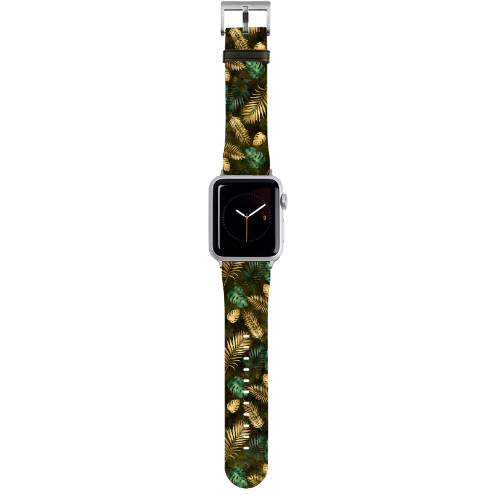 Feather Greens Apple Watch Strap