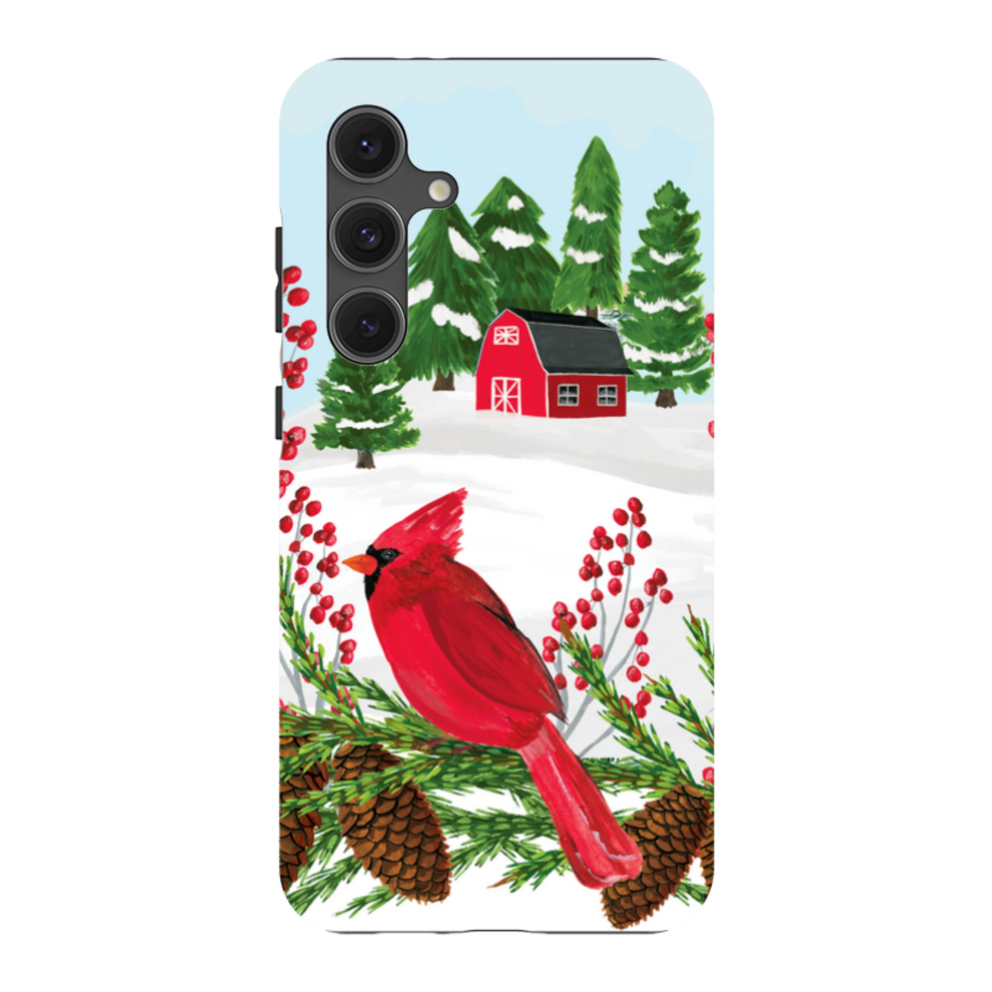Samsung Tough Case - Countryside Christmas By Abby Jacobs