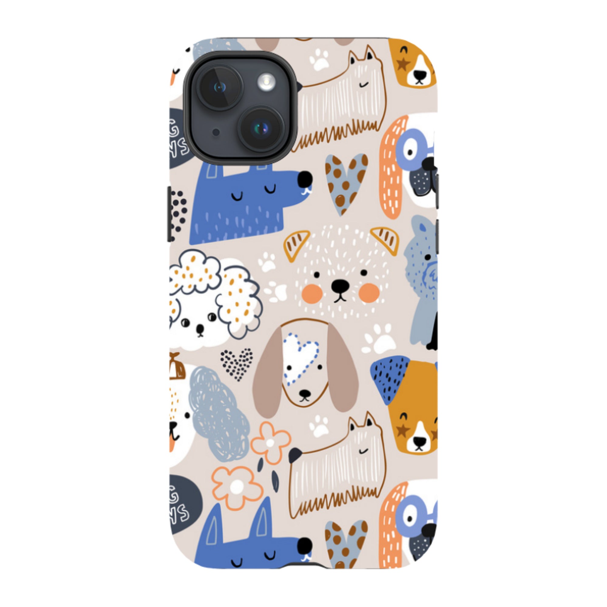 iPhone Tough Case - Love Dogs