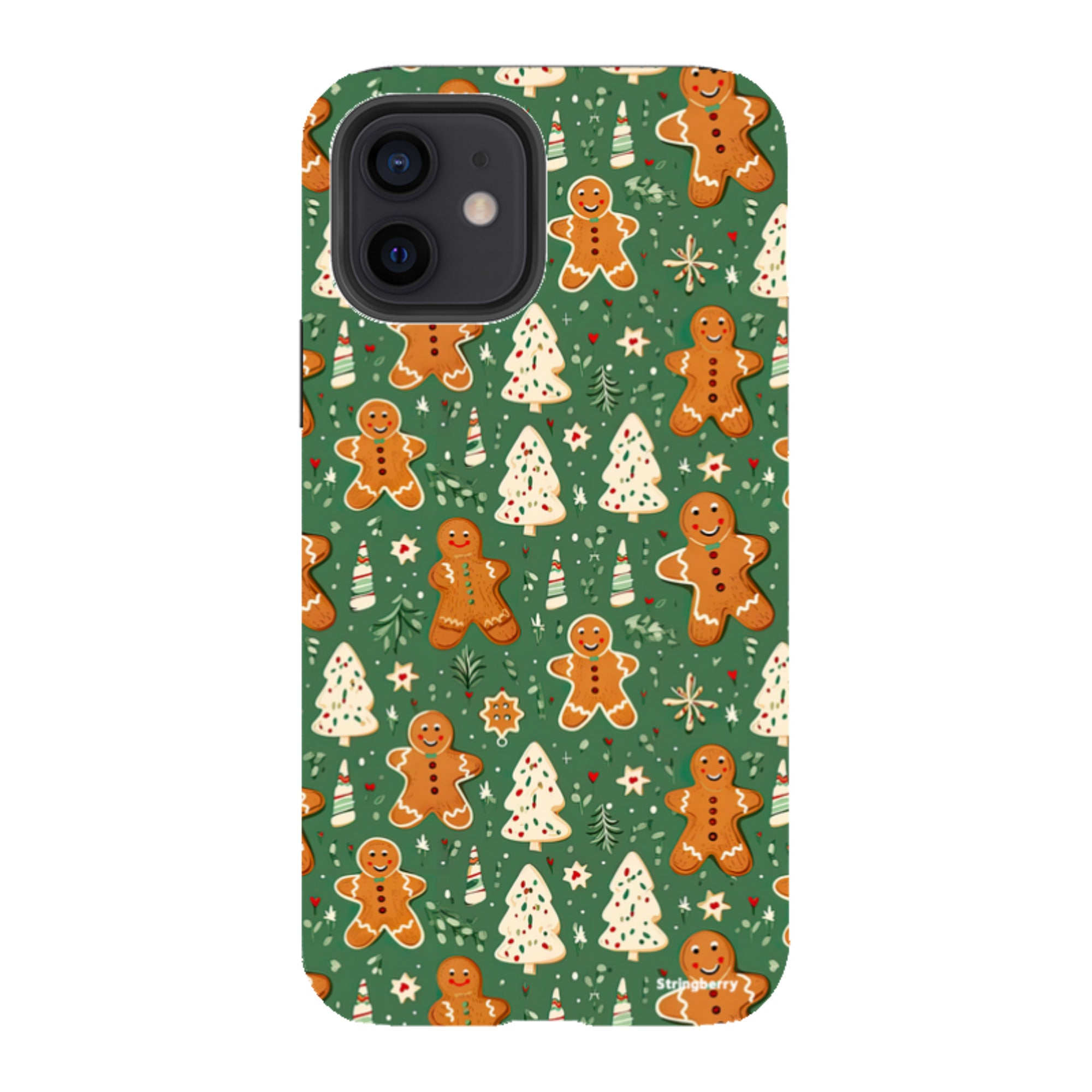 iPhone Tough Case - Ginger Bread Xmas II