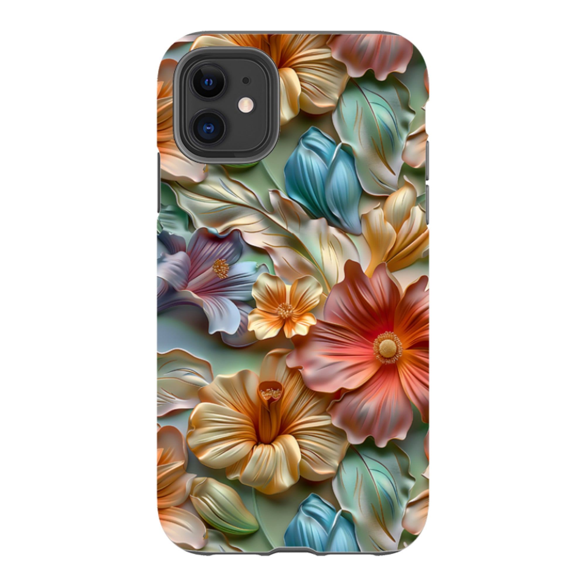 iPhone Tough Case -Dawn Floral