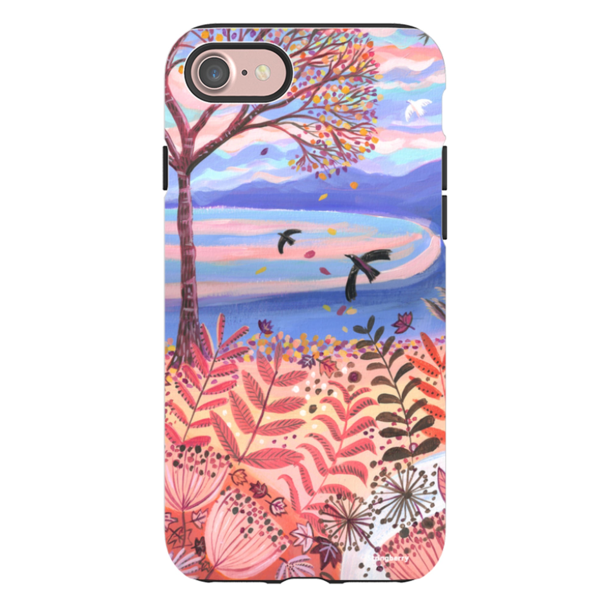 iPhone Tough Case - Autumn Coast By Mary Stubberfield
