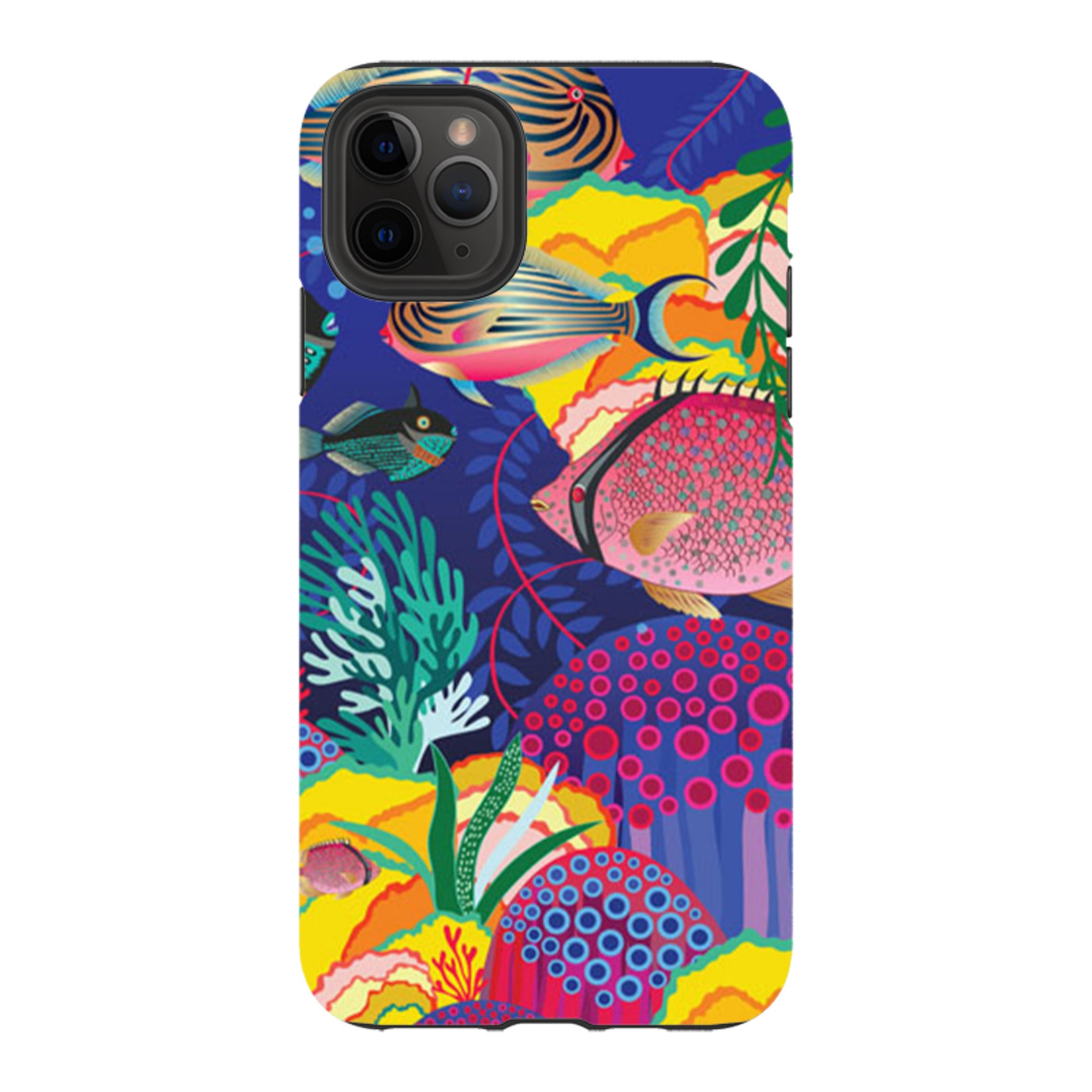 iPhone Tough Case - Fish By Mia Underwood