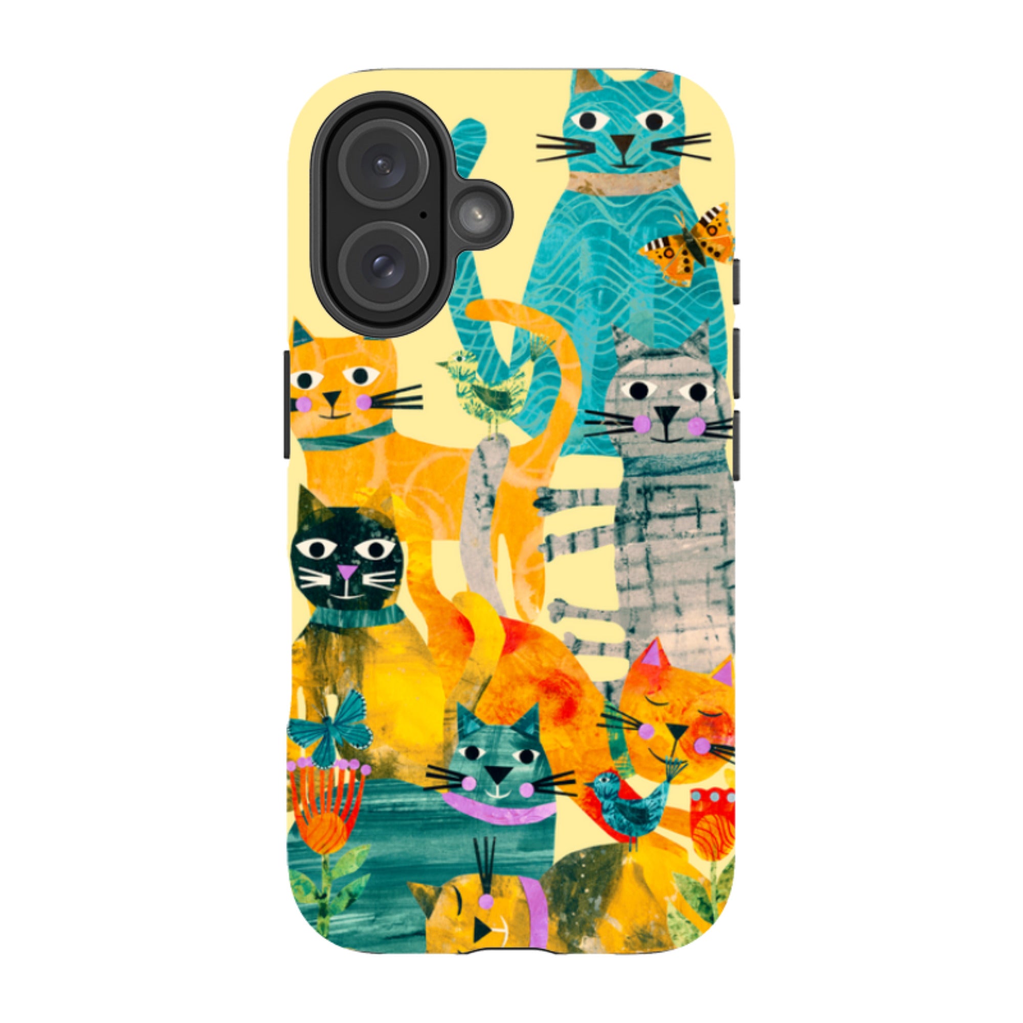 iPhone MagSafe Tough Case - Cat Party III By Tracey English