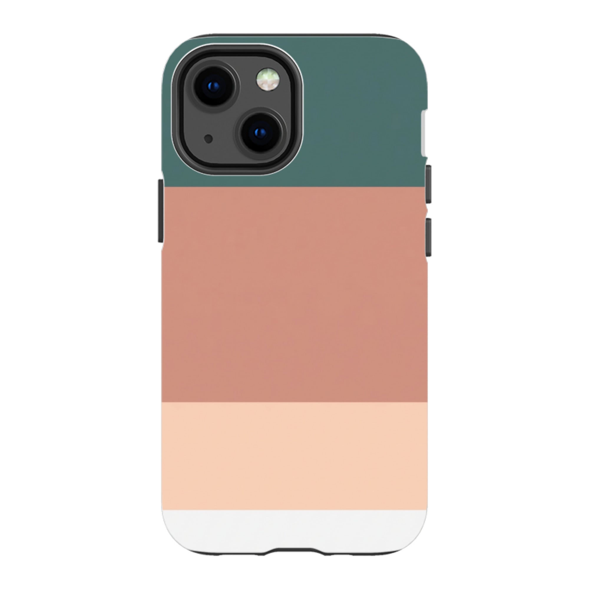 iPhone Tough Case - Muted Teal Gradient