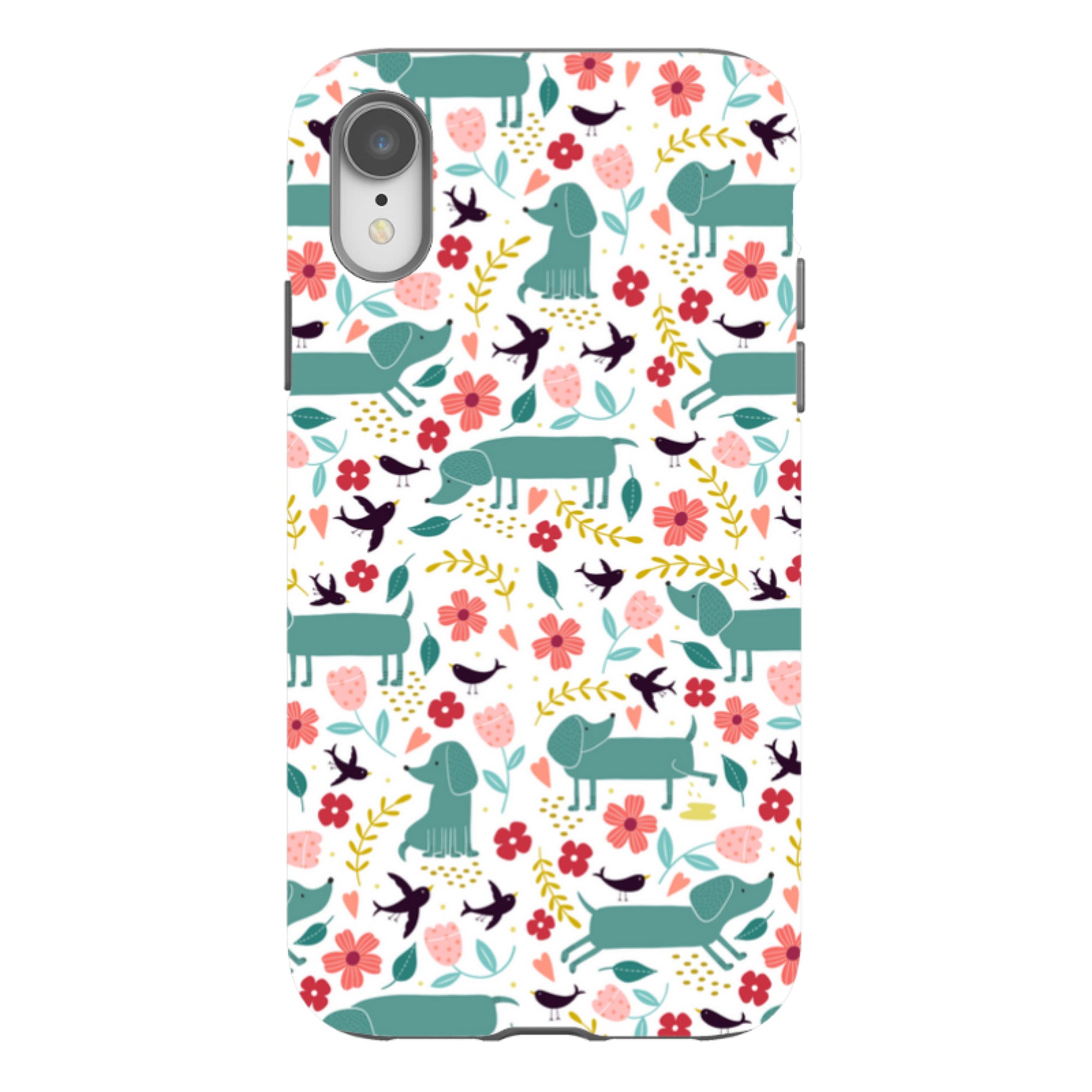 iPhone Tough Case - Cheeky Daschunds By Suzy Taylor